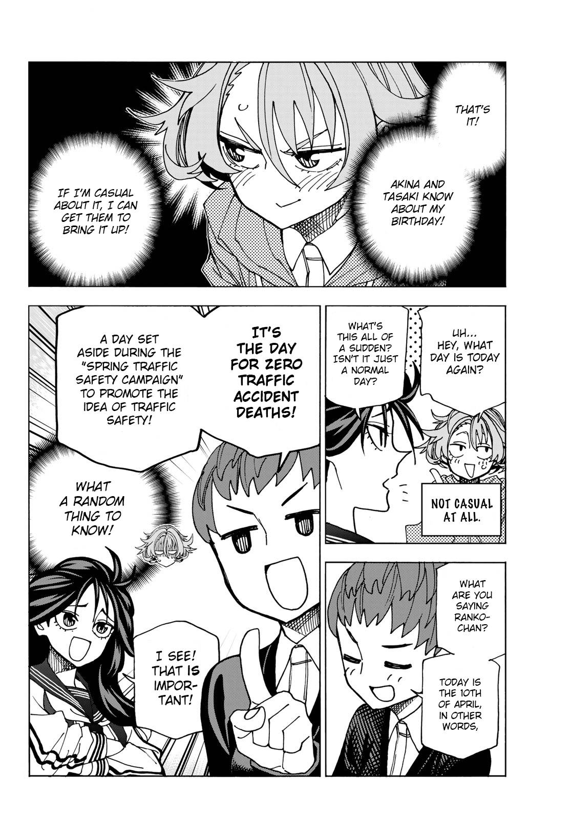 The Story Between a Dumb Prefect and a High School Girl with an Inappropriate Skirt Length chapter 58 page 8