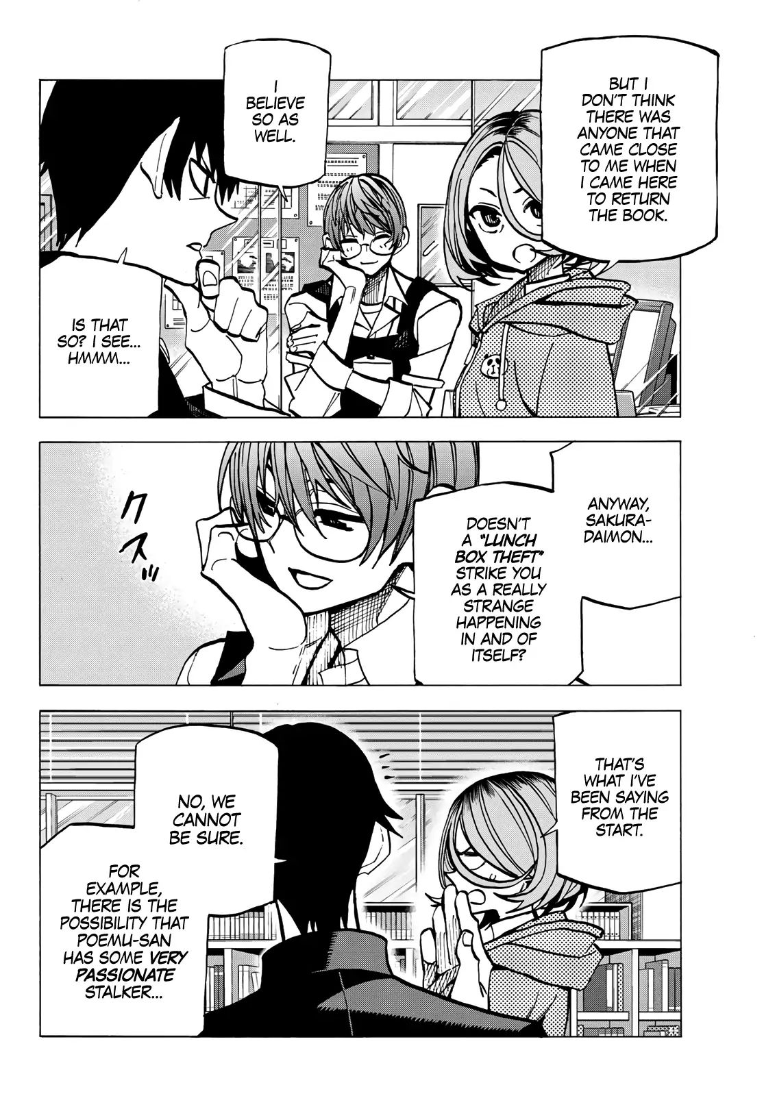 The Story Between a Dumb Prefect and a High School Girl with an Inappropriate Skirt Length chapter 6 page 11