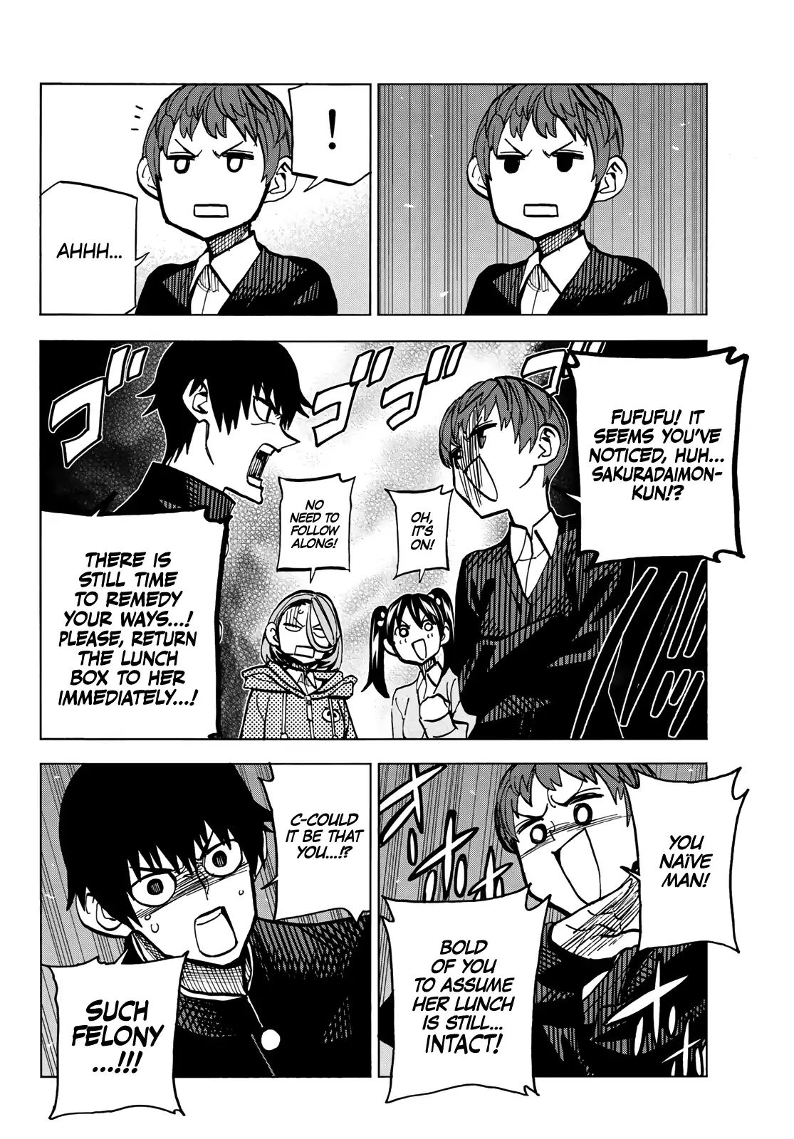 The Story Between a Dumb Prefect and a High School Girl with an Inappropriate Skirt Length chapter 6 page 17