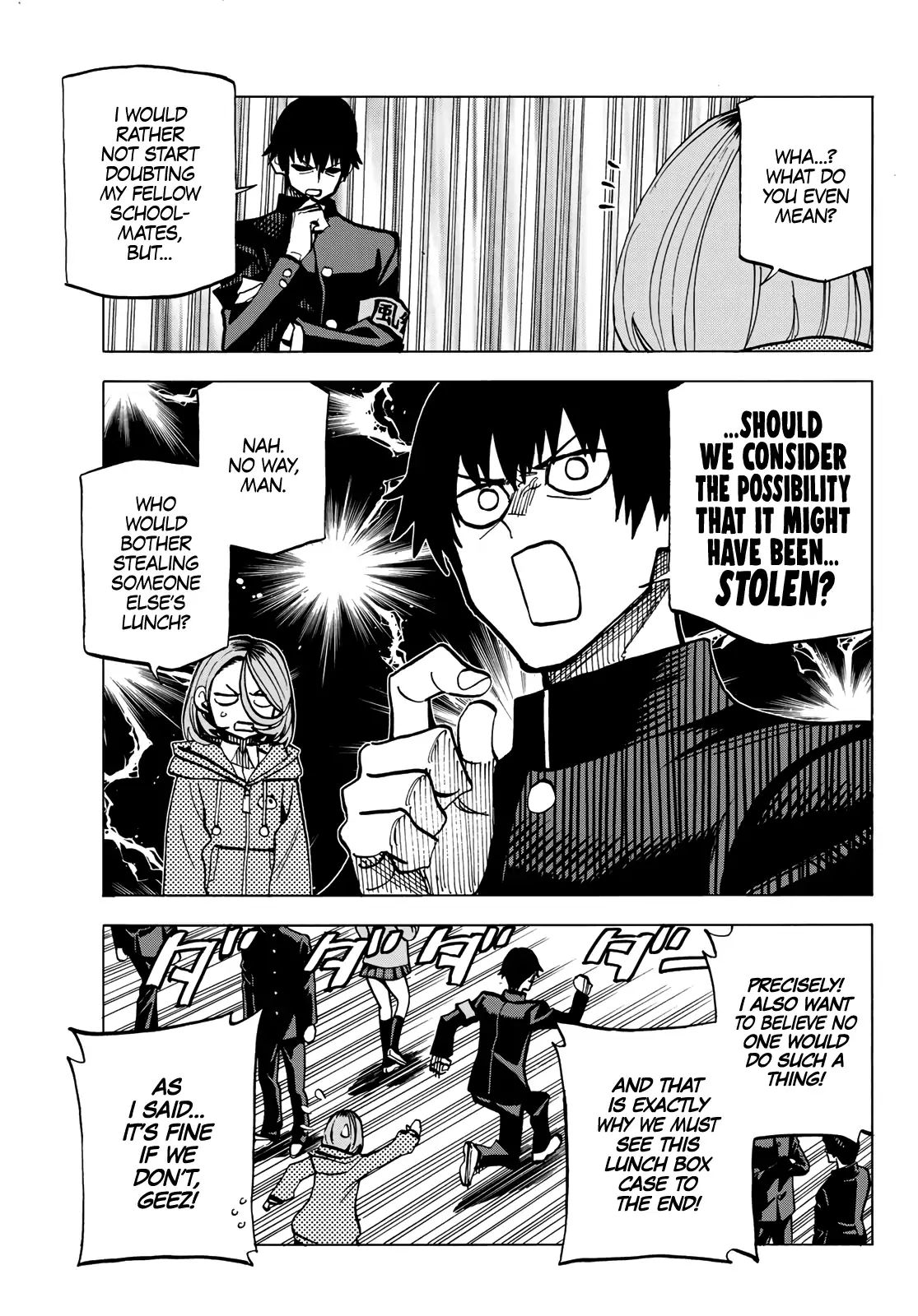 The Story Between a Dumb Prefect and a High School Girl with an Inappropriate Skirt Length chapter 6 page 6