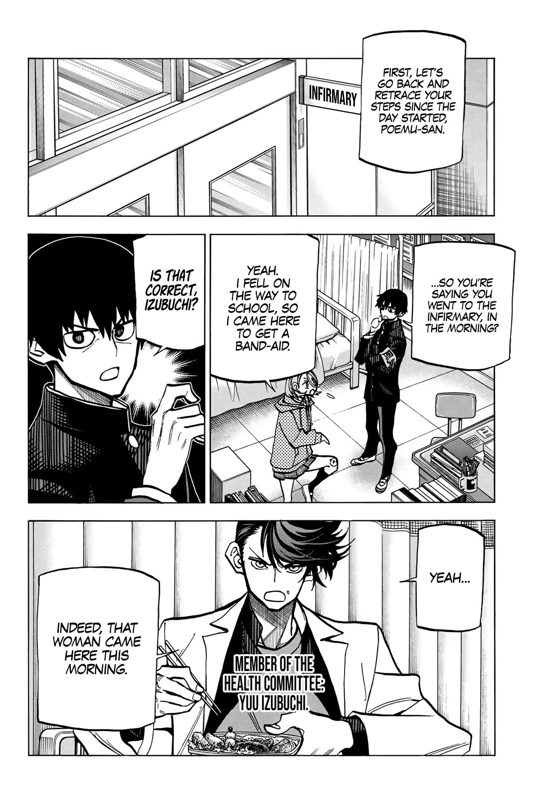 The Story Between a Dumb Prefect and a High School Girl with an Inappropriate Skirt Length chapter 6 page 7