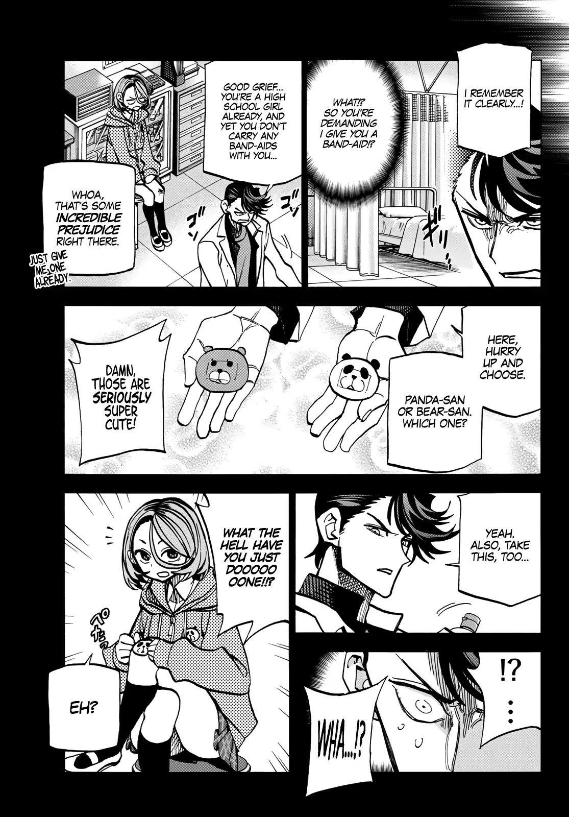 The Story Between a Dumb Prefect and a High School Girl with an Inappropriate Skirt Length chapter 6 page 8