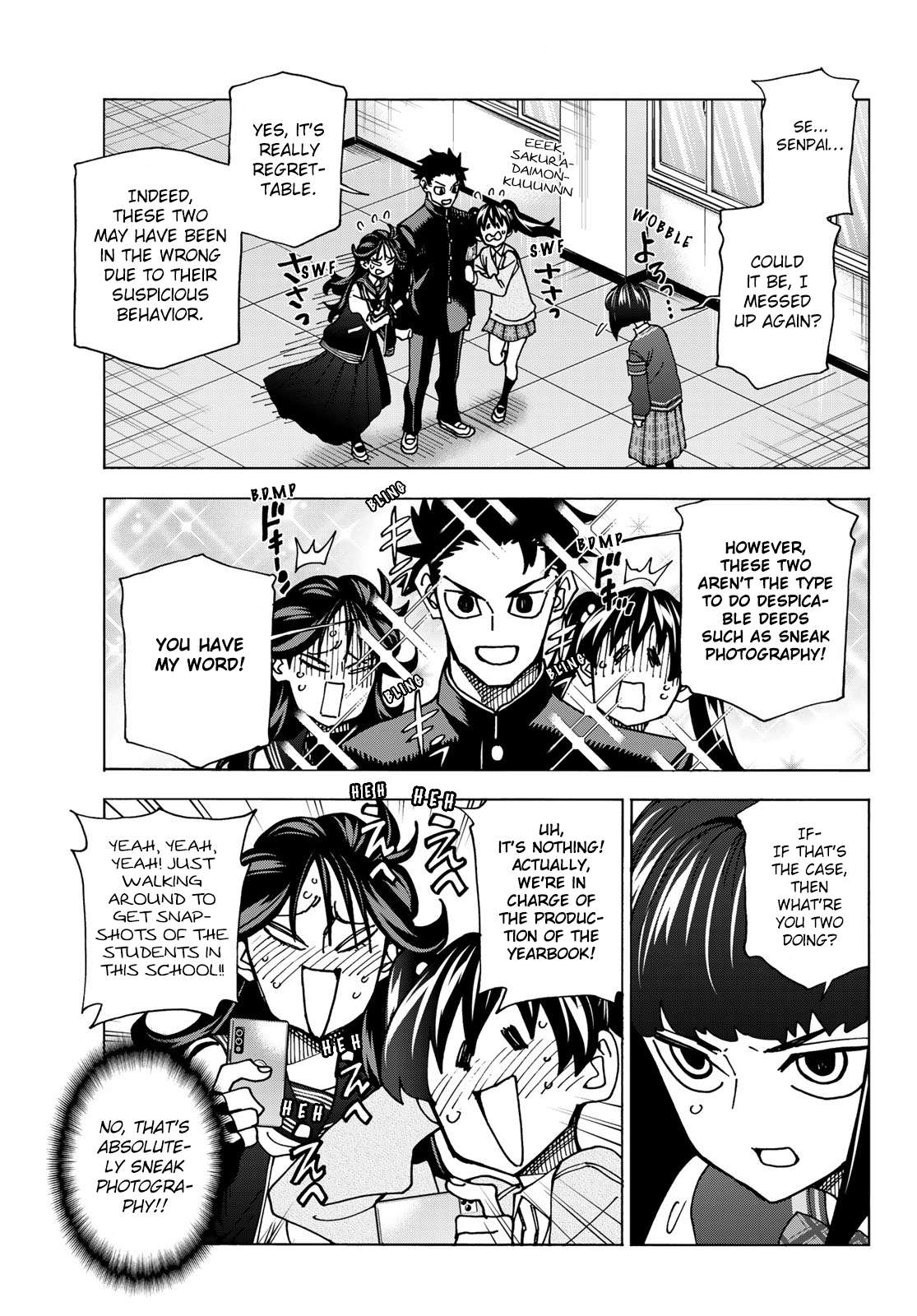 The Story Between a Dumb Prefect and a High School Girl with an Inappropriate Skirt Length chapter 62 page 11