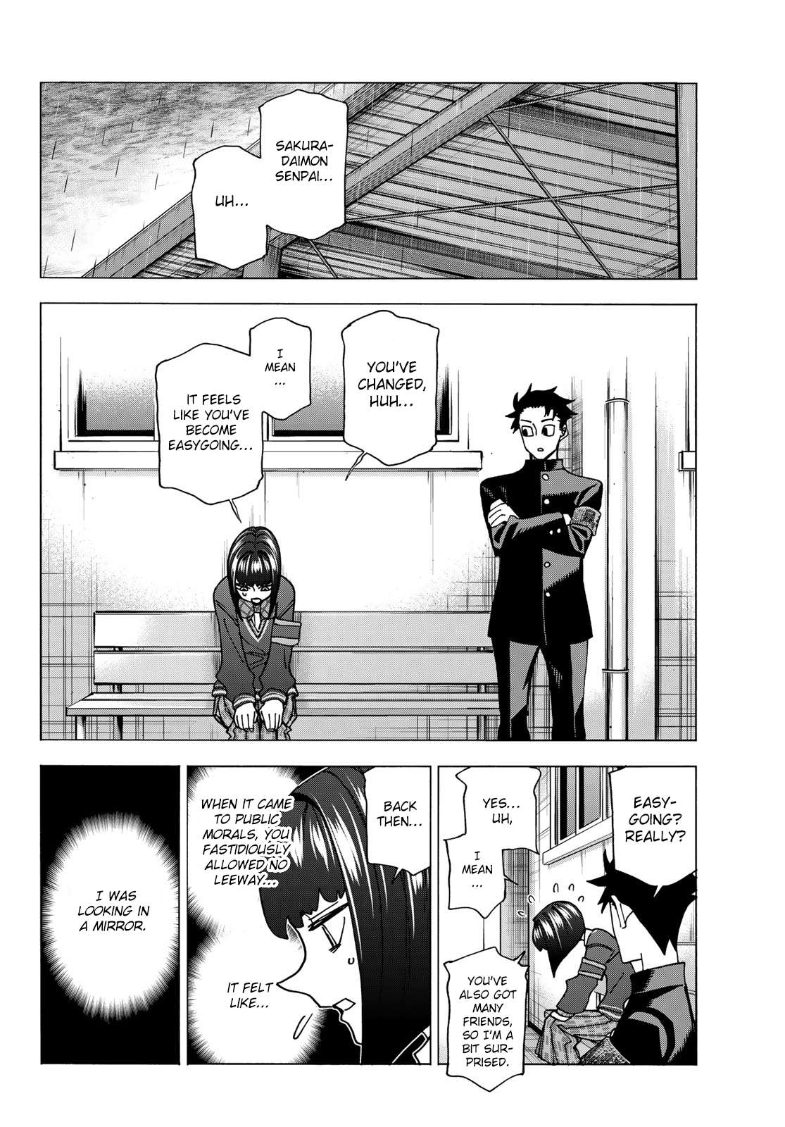 The Story Between a Dumb Prefect and a High School Girl with an Inappropriate Skirt Length chapter 62 page 18