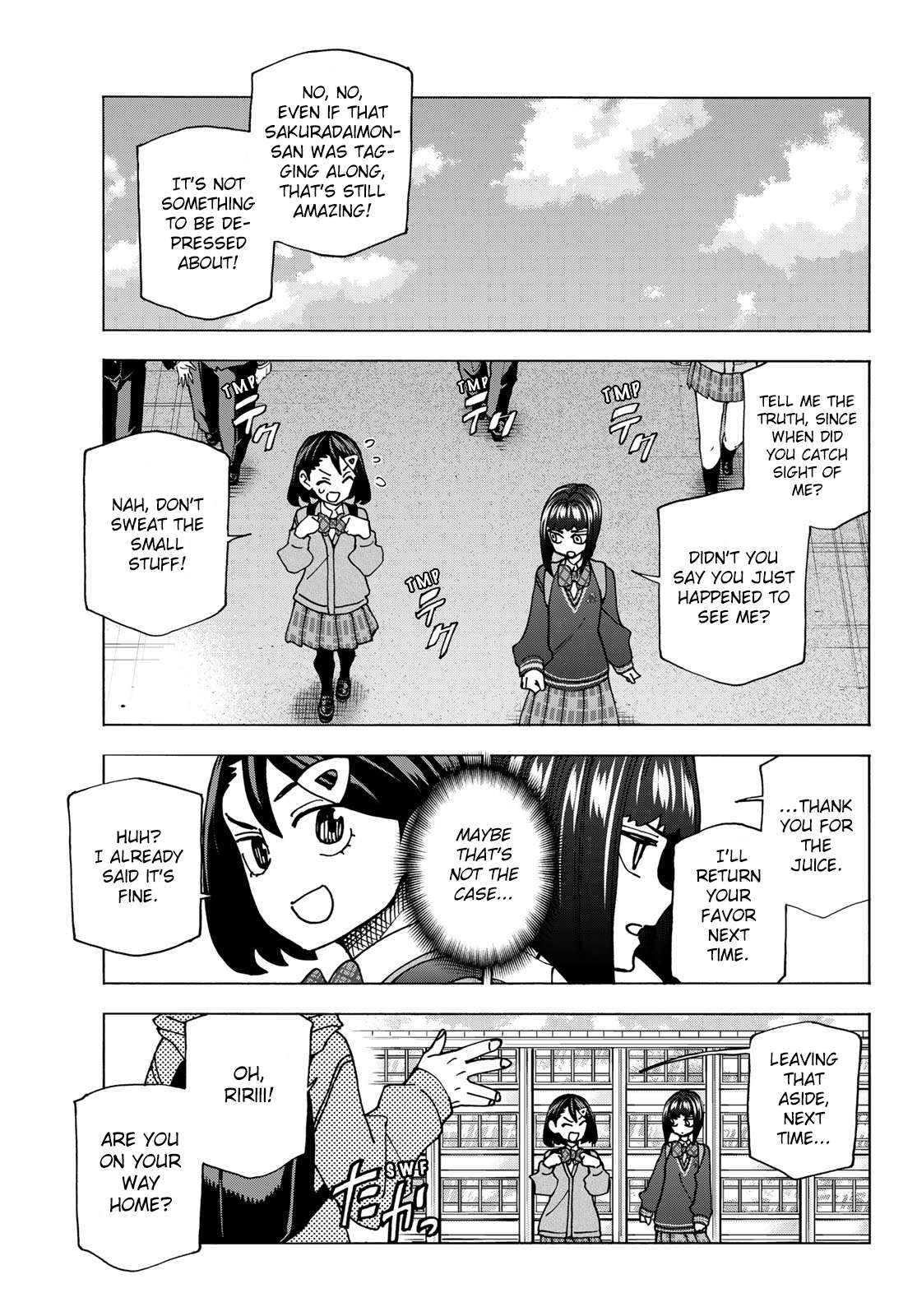 The Story Between a Dumb Prefect and a High School Girl with an Inappropriate Skirt Length chapter 62 page 23