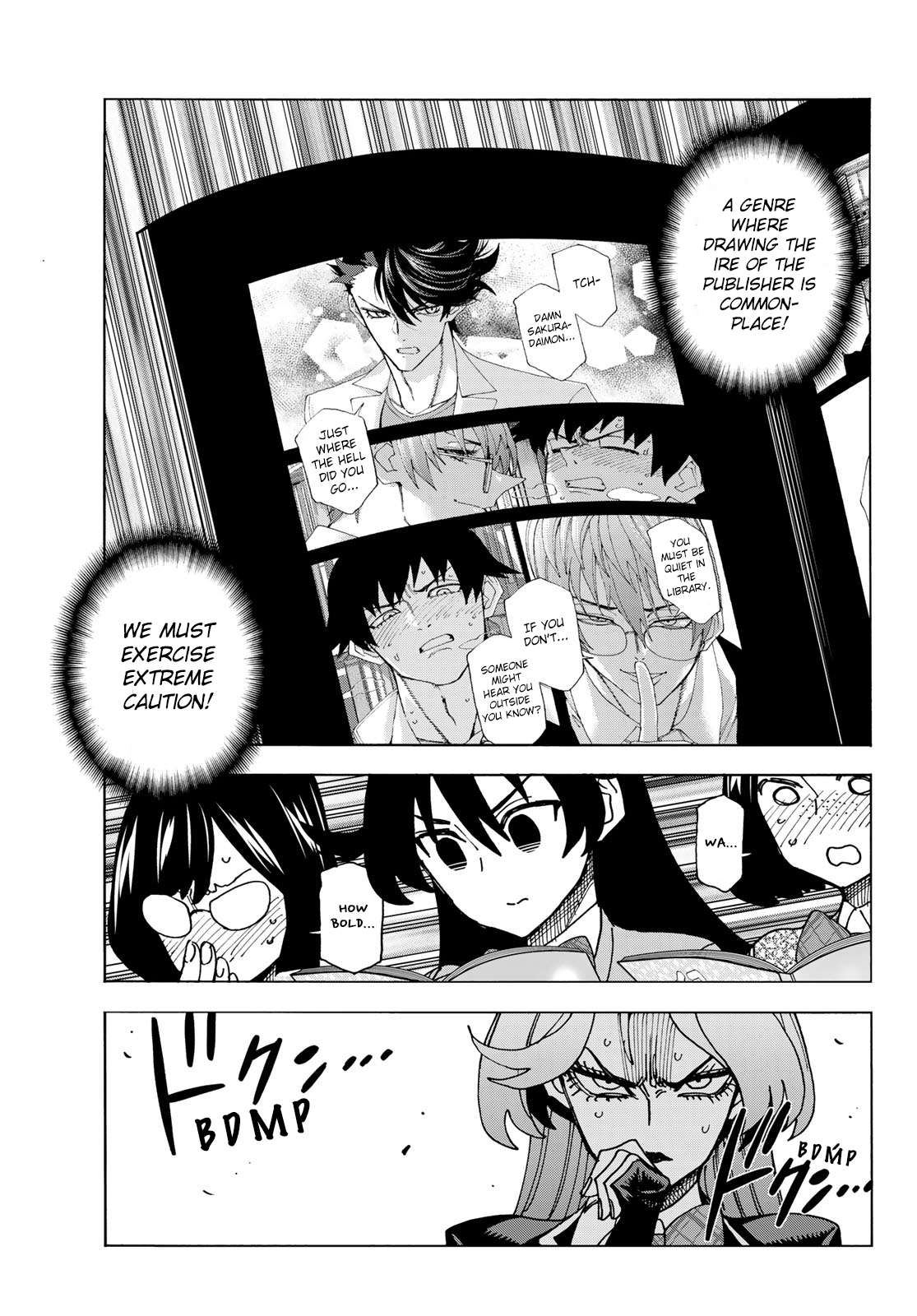 The Story Between a Dumb Prefect and a High School Girl with an Inappropriate Skirt Length chapter 63 page 11