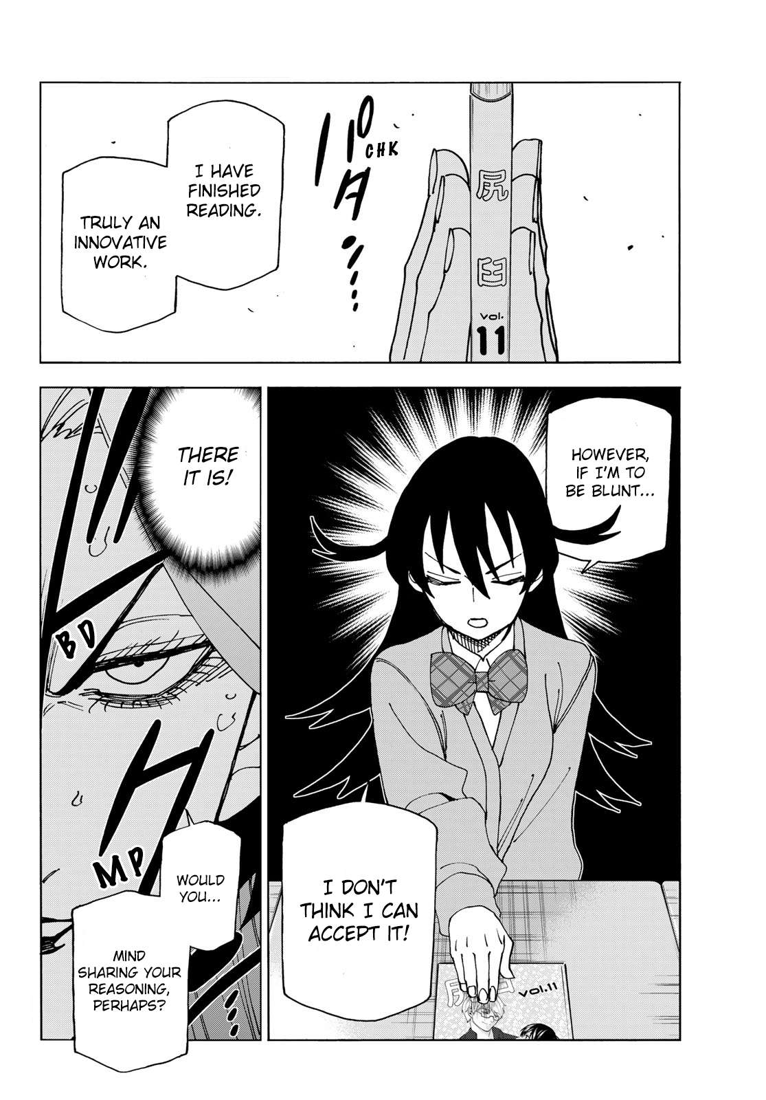 The Story Between a Dumb Prefect and a High School Girl with an Inappropriate Skirt Length chapter 63 page 12