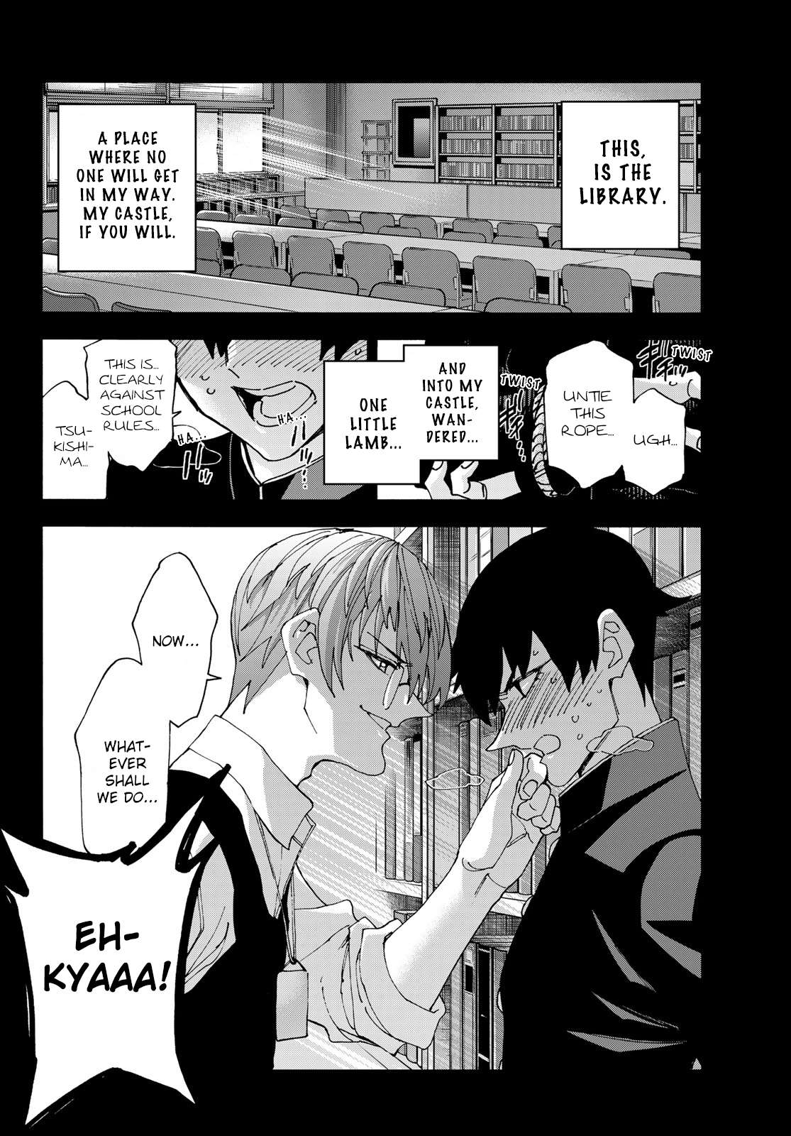 The Story Between a Dumb Prefect and a High School Girl with an Inappropriate Skirt Length chapter 63 page 8