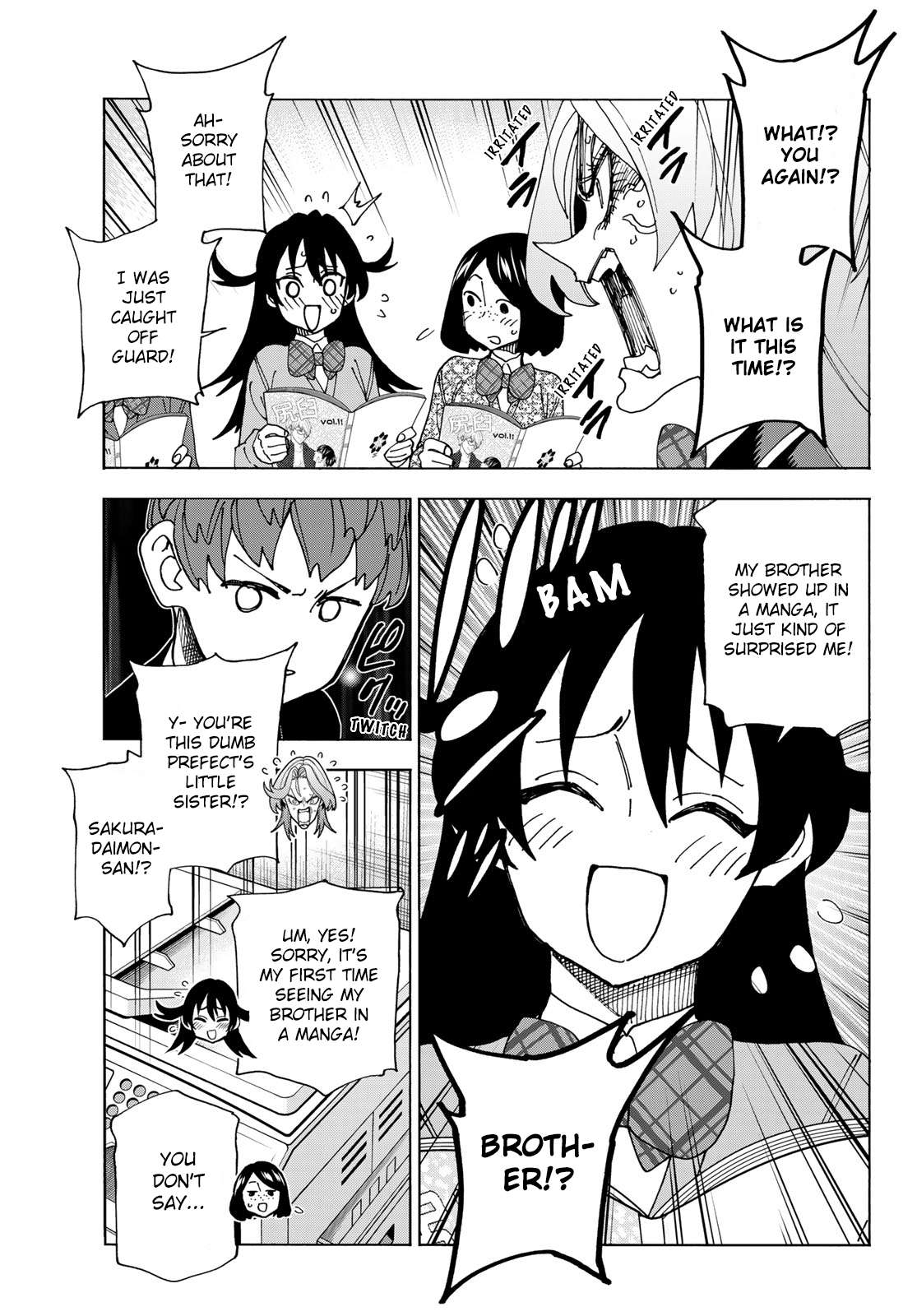 The Story Between a Dumb Prefect and a High School Girl with an Inappropriate Skirt Length chapter 63 page 9