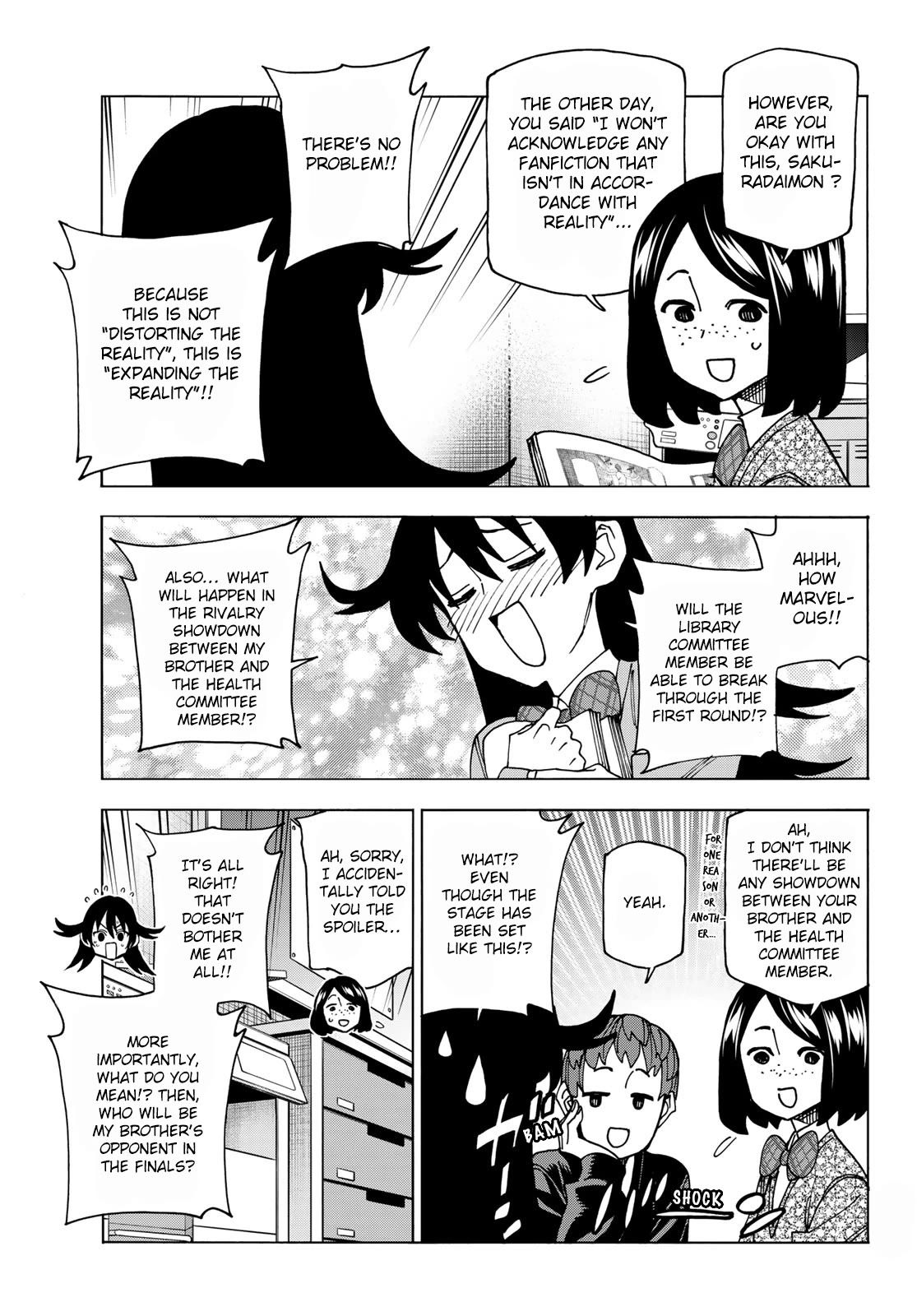 The Story Between a Dumb Prefect and a High School Girl with an Inappropriate Skirt Length chapter 65 page 7