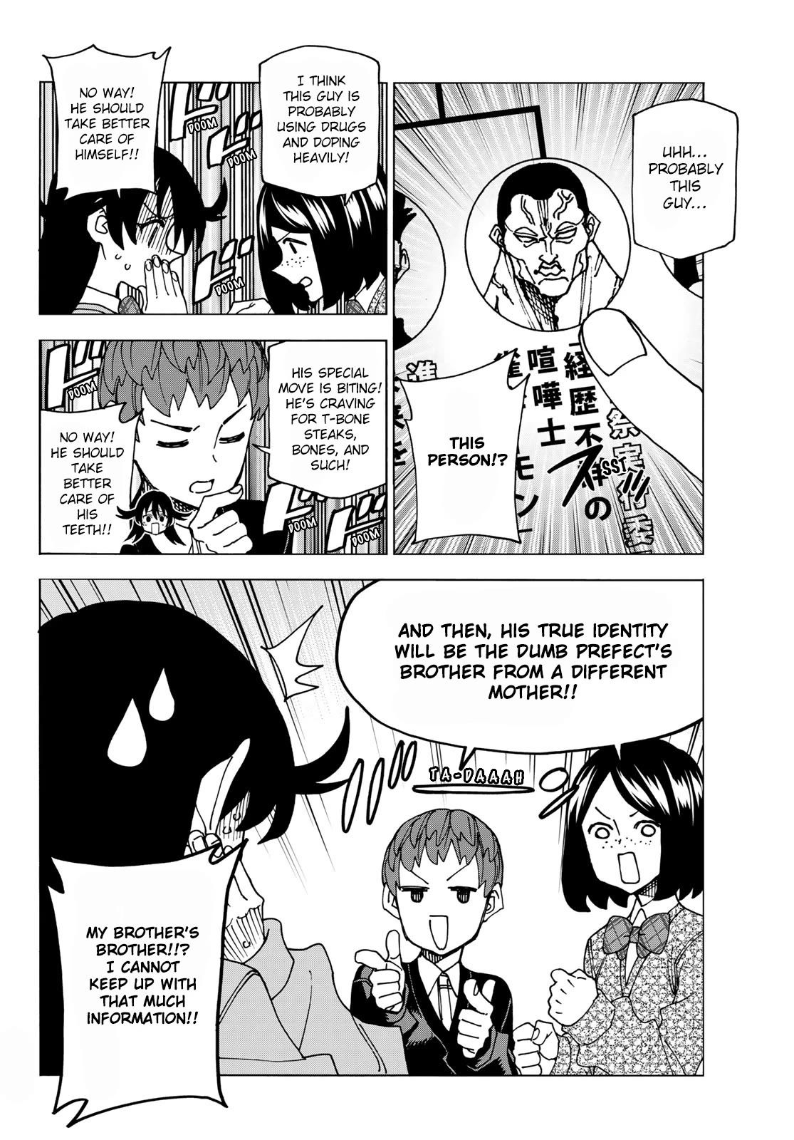 The Story Between a Dumb Prefect and a High School Girl with an Inappropriate Skirt Length chapter 65 page 8