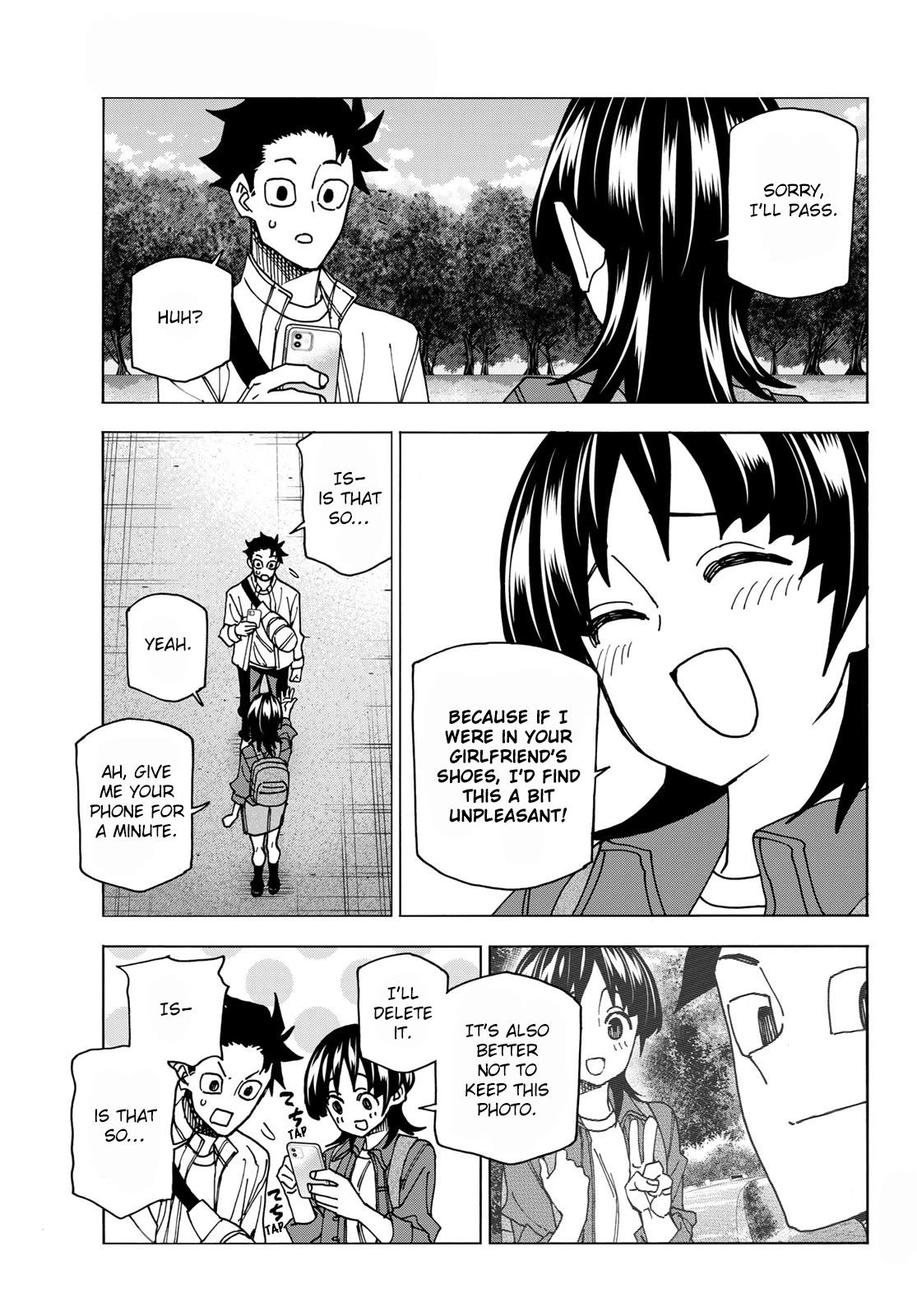 The Story Between a Dumb Prefect and a High School Girl with an Inappropriate Skirt Length chapter 66 page 17