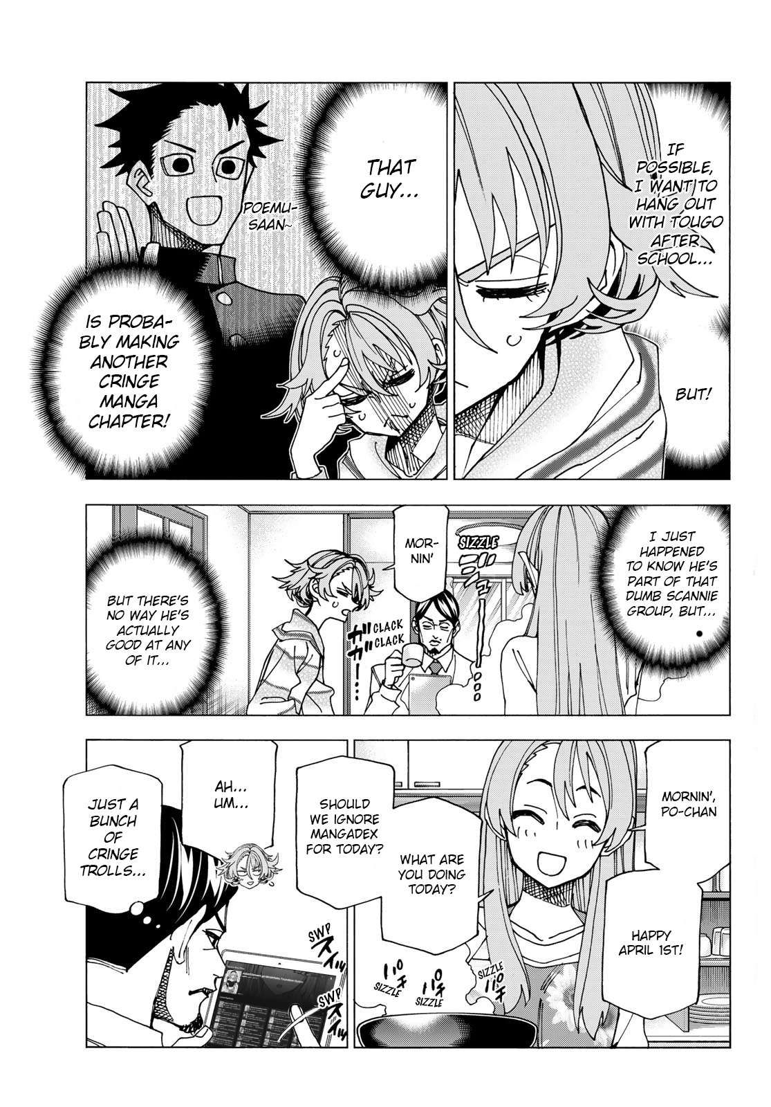 The Story Between a Dumb Prefect and a High School Girl with an Inappropriate Skirt Length chapter 68 page 2