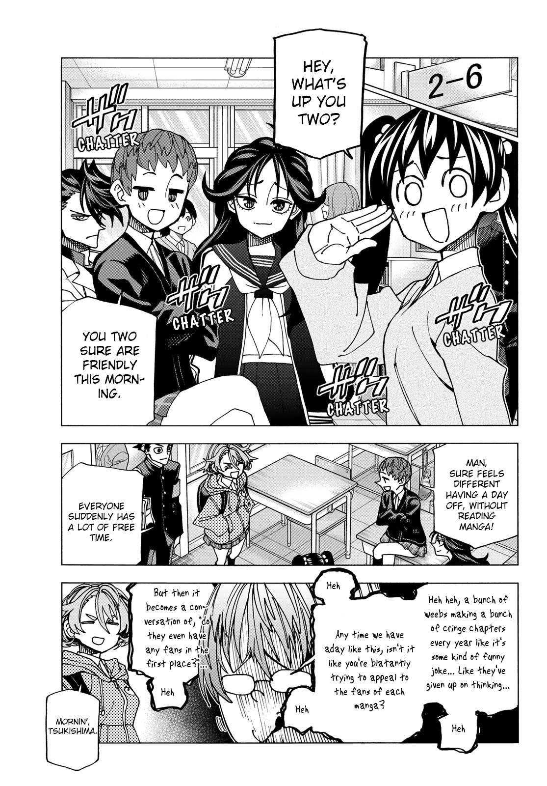 The Story Between a Dumb Prefect and a High School Girl with an Inappropriate Skirt Length chapter 68 page 6