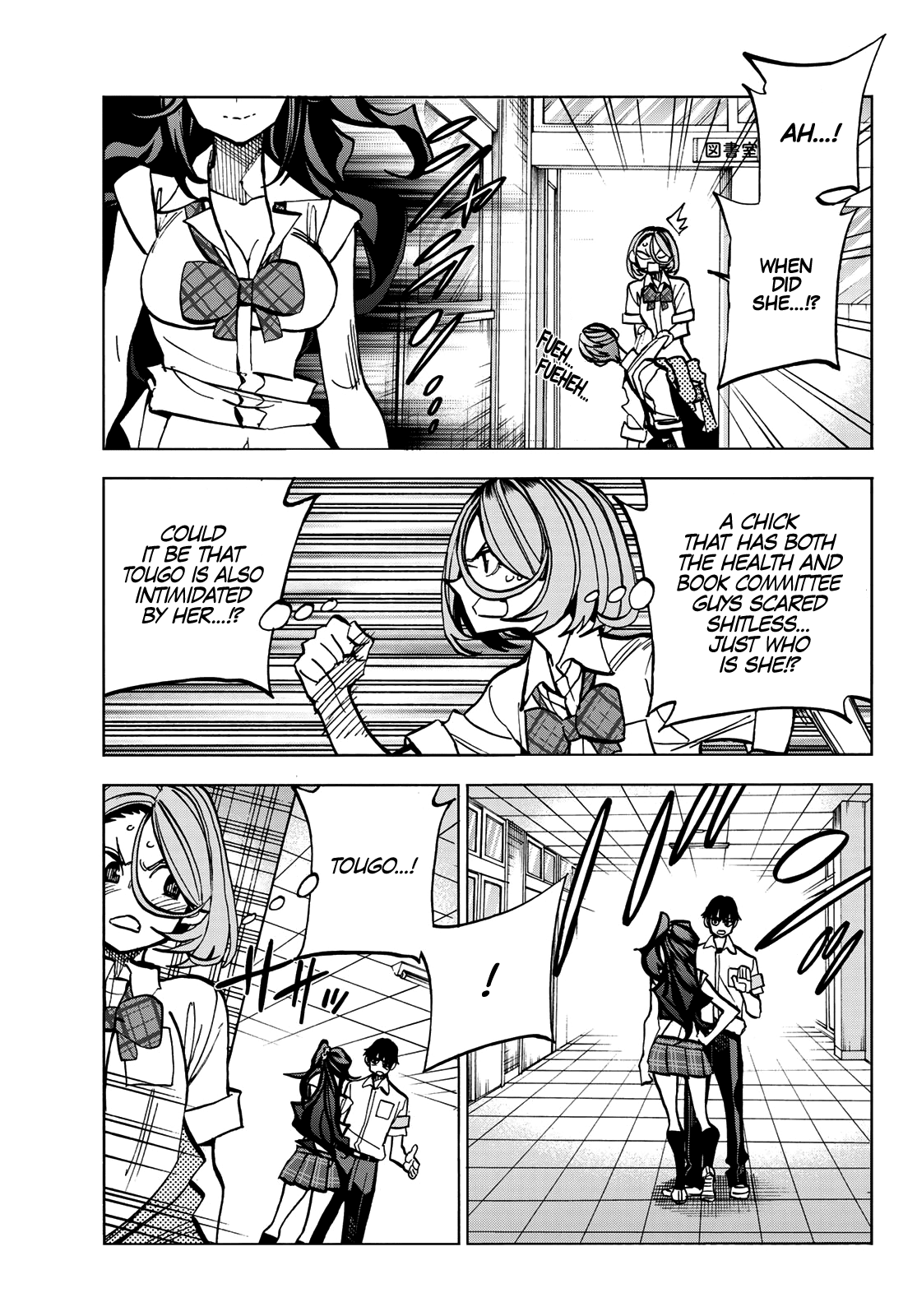 The Story Between a Dumb Prefect and a High School Girl with an Inappropriate Skirt Length chapter 7 page 17