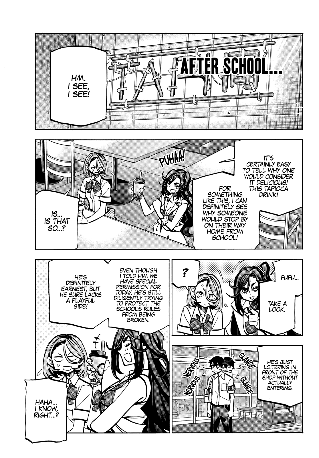 The Story Between a Dumb Prefect and a High School Girl with an Inappropriate Skirt Length chapter 7 page 23