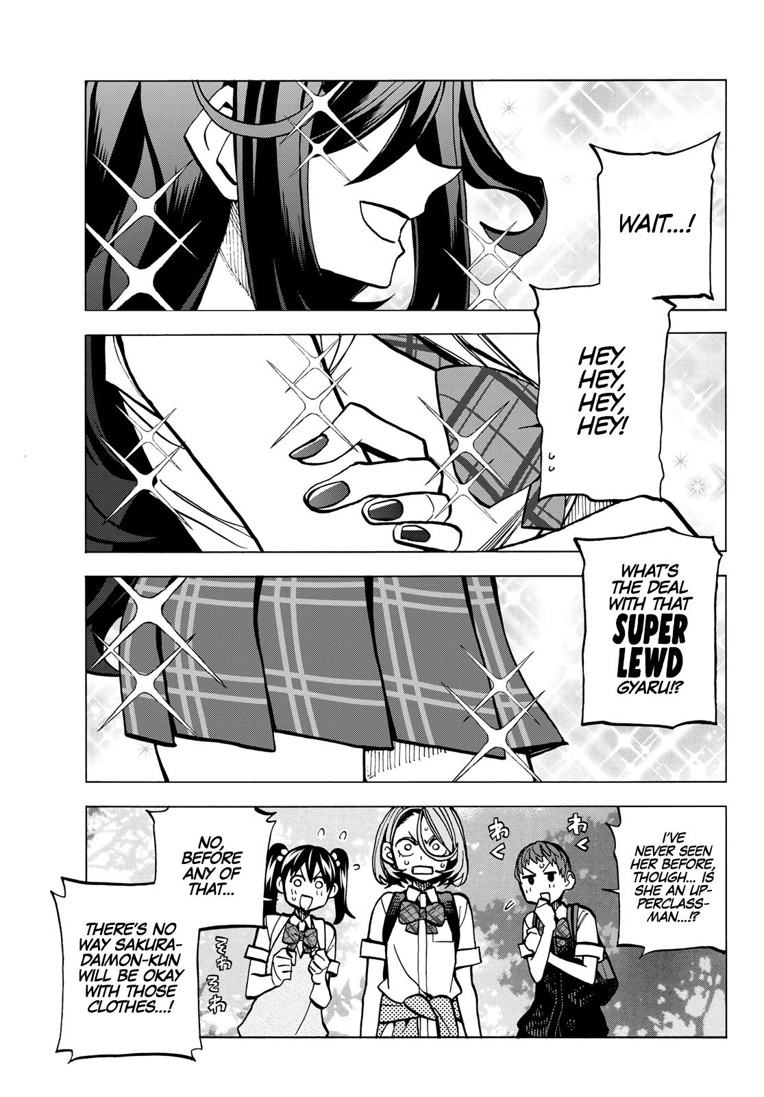 The Story Between a Dumb Prefect and a High School Girl with an Inappropriate Skirt Length chapter 7 page 5