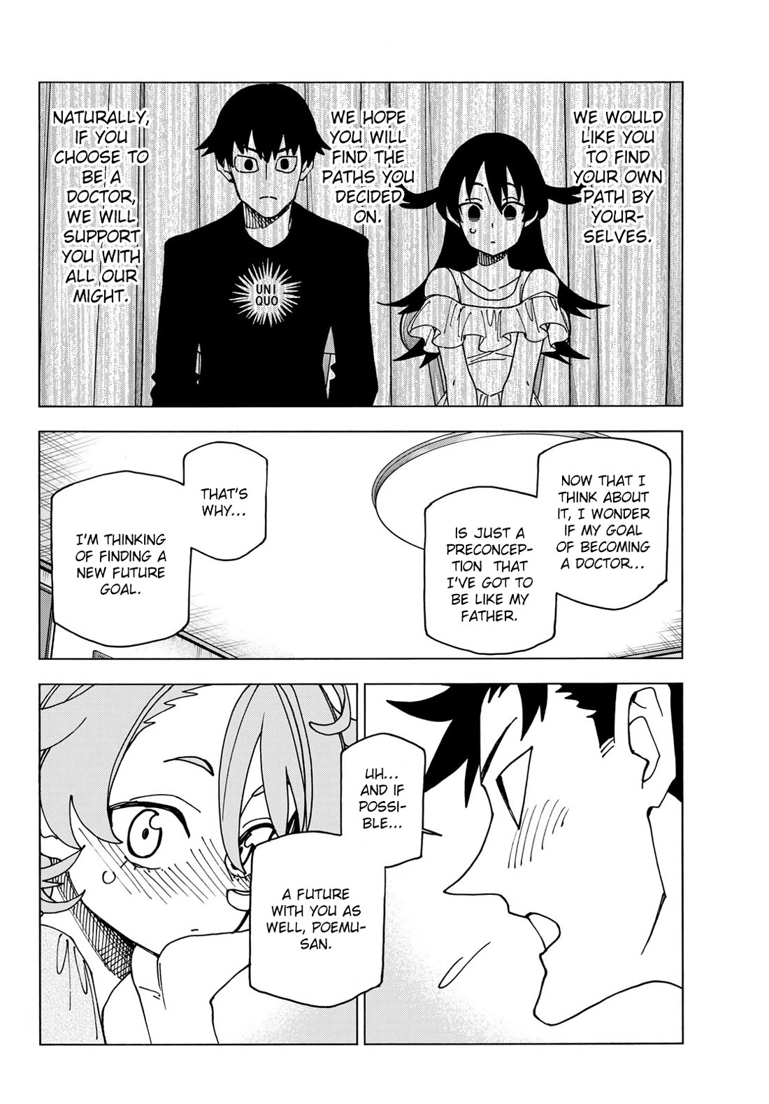 The Story Between a Dumb Prefect and a High School Girl with an Inappropriate Skirt Length chapter 70 page 18