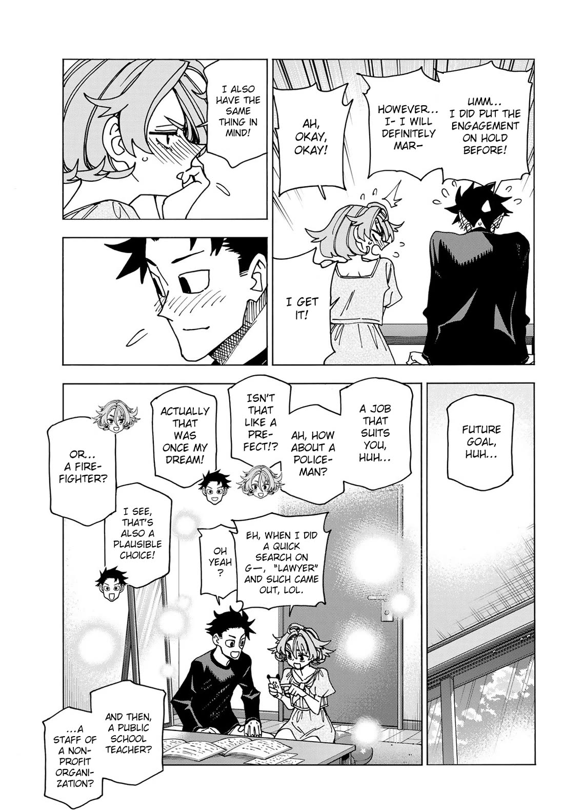 The Story Between a Dumb Prefect and a High School Girl with an Inappropriate Skirt Length chapter 70 page 19