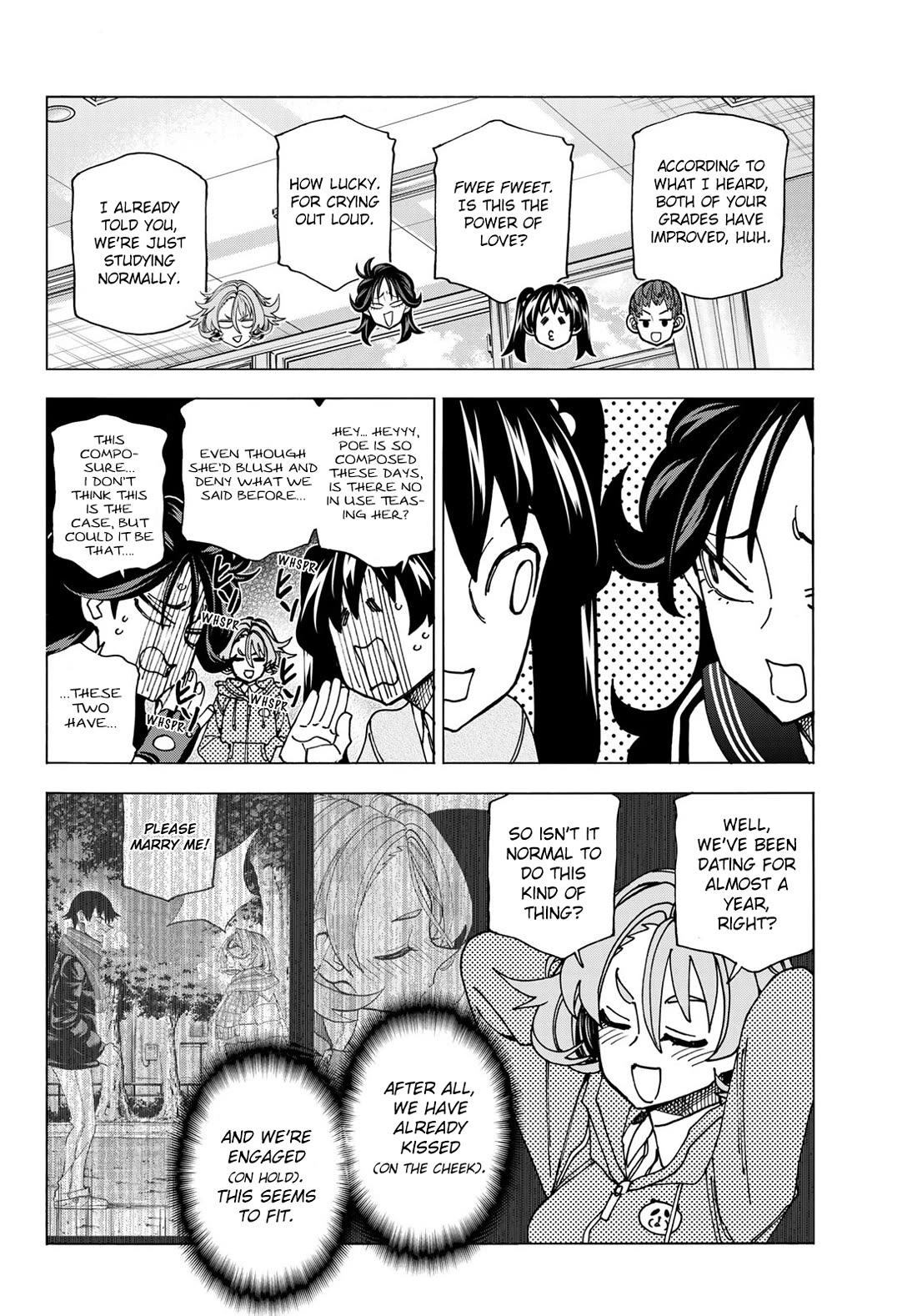 The Story Between a Dumb Prefect and a High School Girl with an Inappropriate Skirt Length chapter 70 page 2