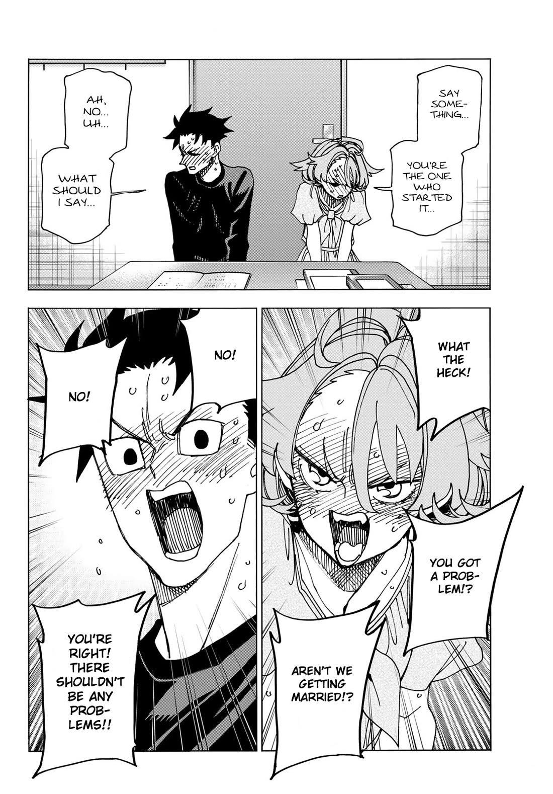 The Story Between a Dumb Prefect and a High School Girl with an Inappropriate Skirt Length chapter 70 page 26