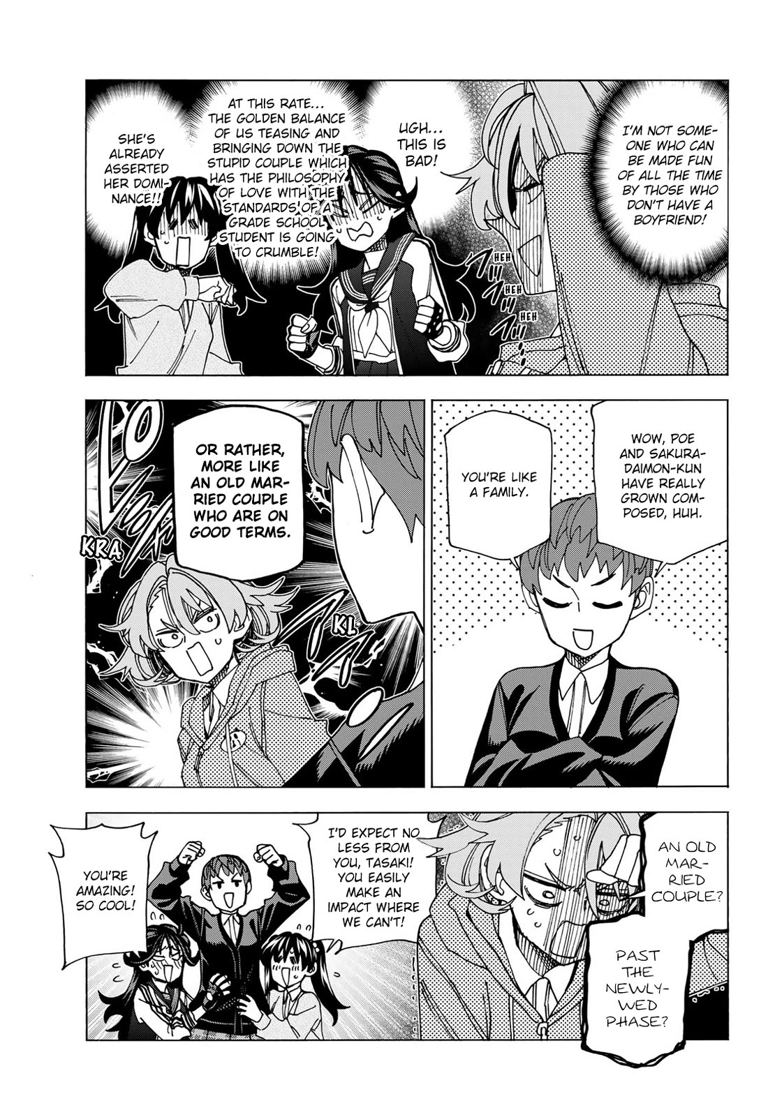 The Story Between a Dumb Prefect and a High School Girl with an Inappropriate Skirt Length chapter 70 page 3