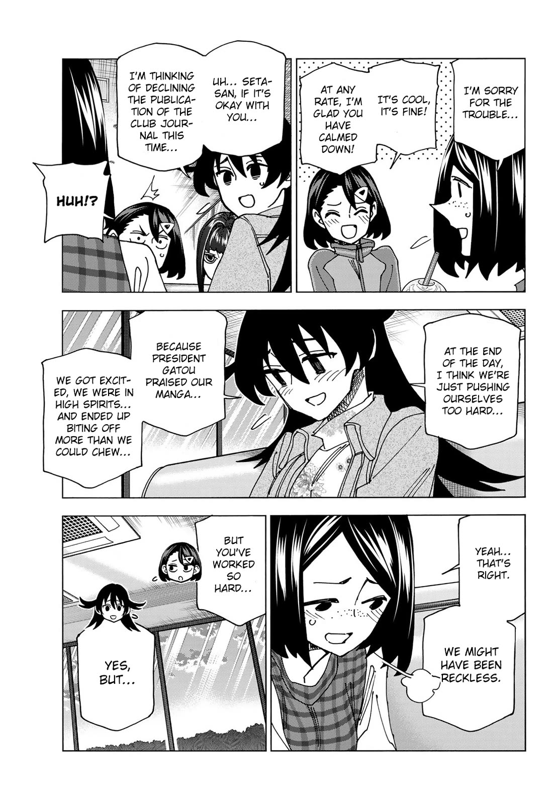 The Story Between a Dumb Prefect and a High School Girl with an Inappropriate Skirt Length chapter 71 page 17