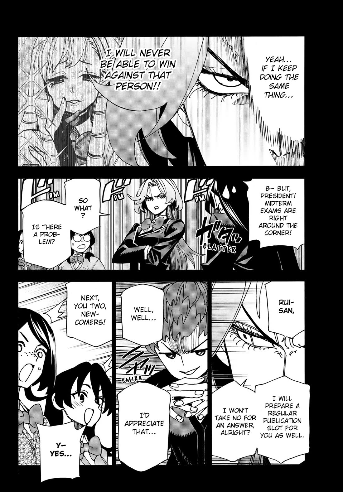 The Story Between a Dumb Prefect and a High School Girl with an Inappropriate Skirt Length chapter 71 page 6