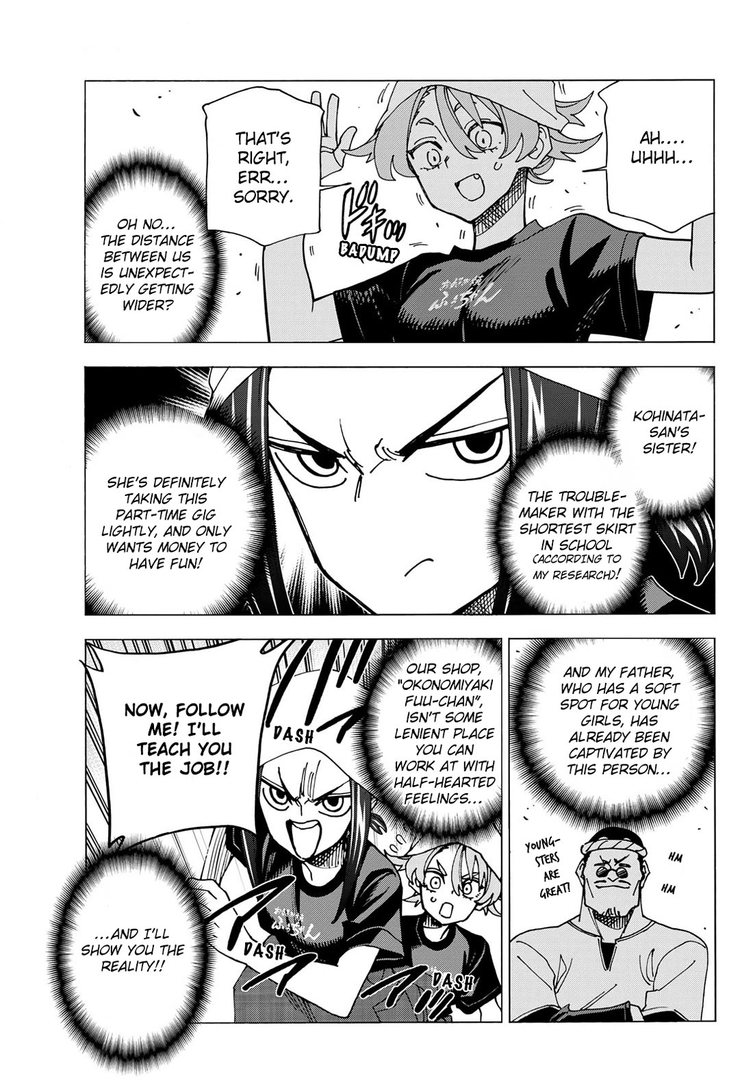 The Story Between a Dumb Prefect and a High School Girl with an Inappropriate Skirt Length chapter 72 page 9