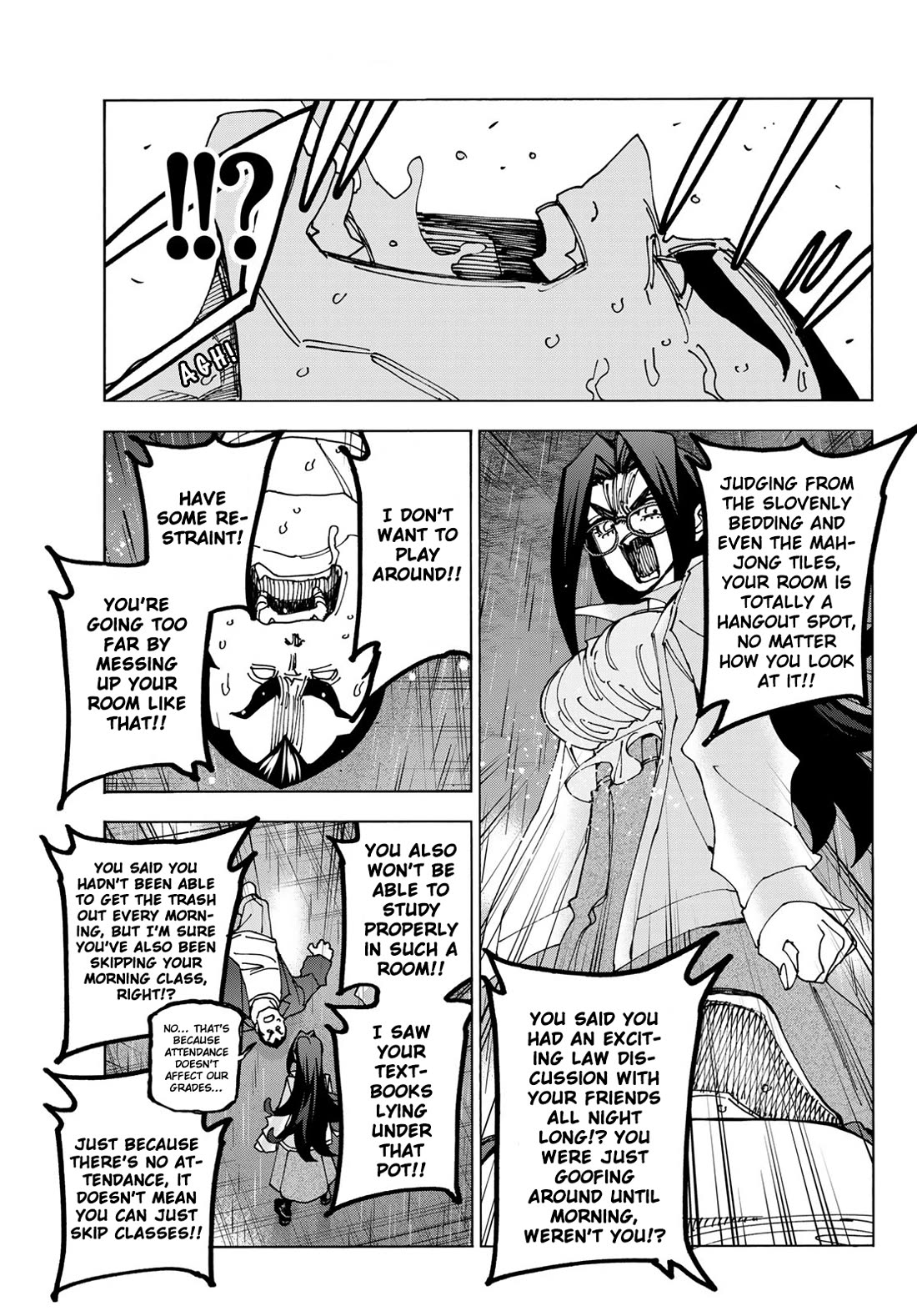 The Story Between a Dumb Prefect and a High School Girl with an Inappropriate Skirt Length chapter 73 page 13