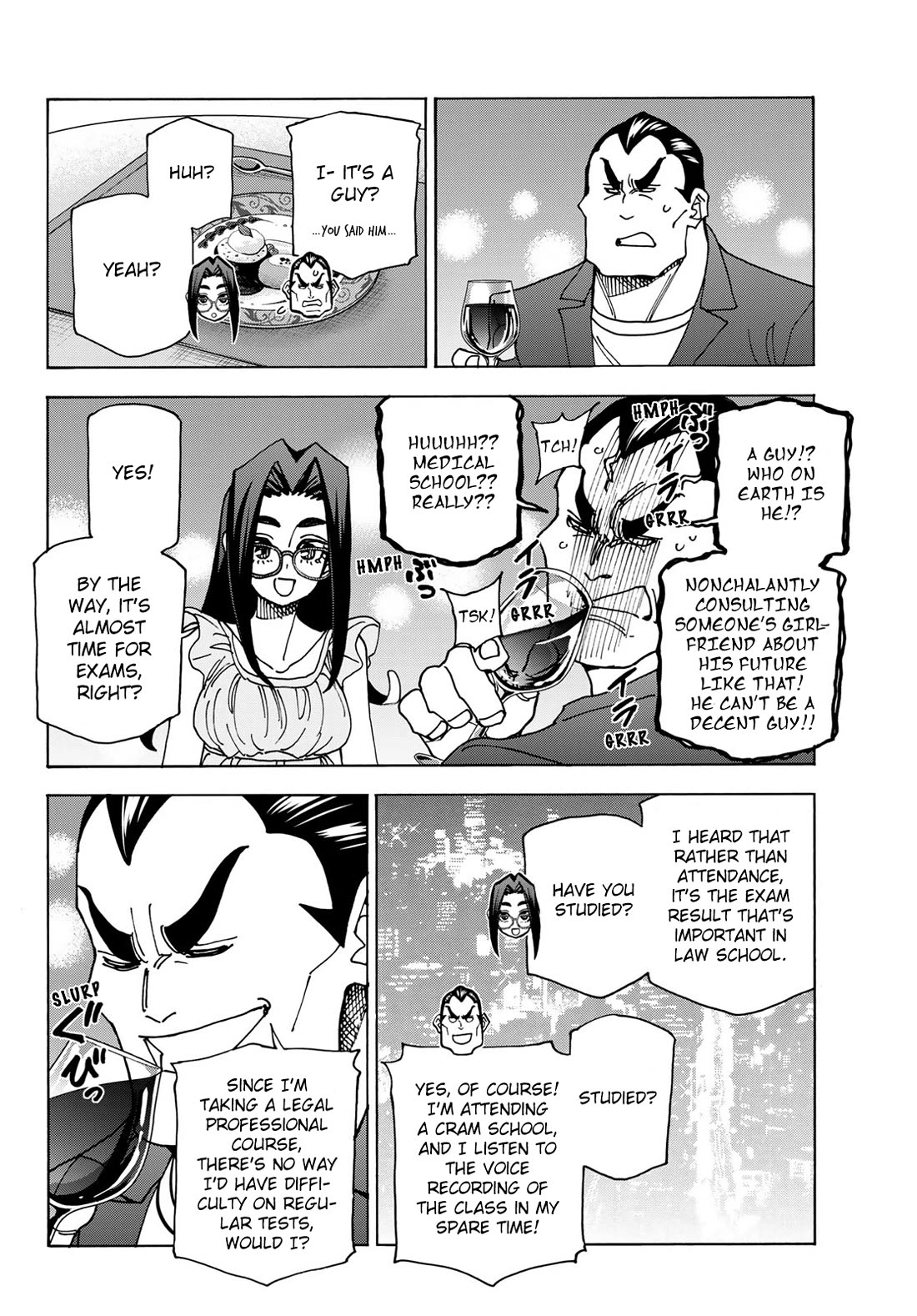 The Story Between a Dumb Prefect and a High School Girl with an Inappropriate Skirt Length chapter 73 page 6