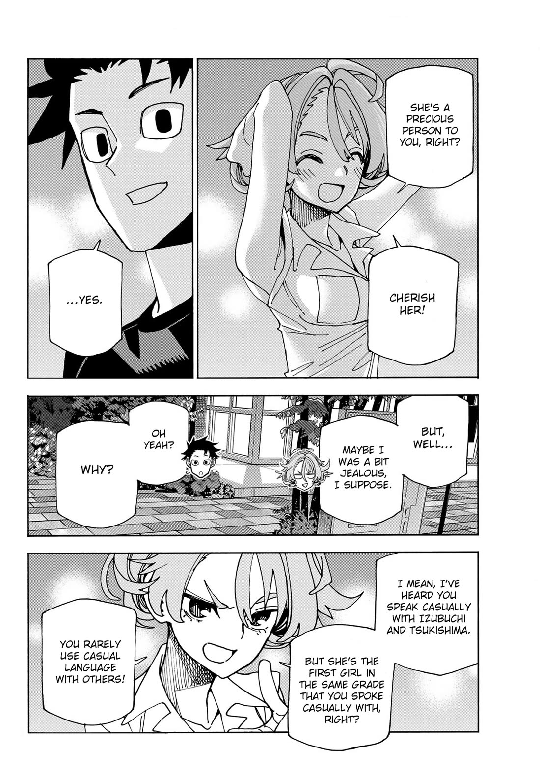 The Story Between a Dumb Prefect and a High School Girl with an Inappropriate Skirt Length chapter 74 page 18