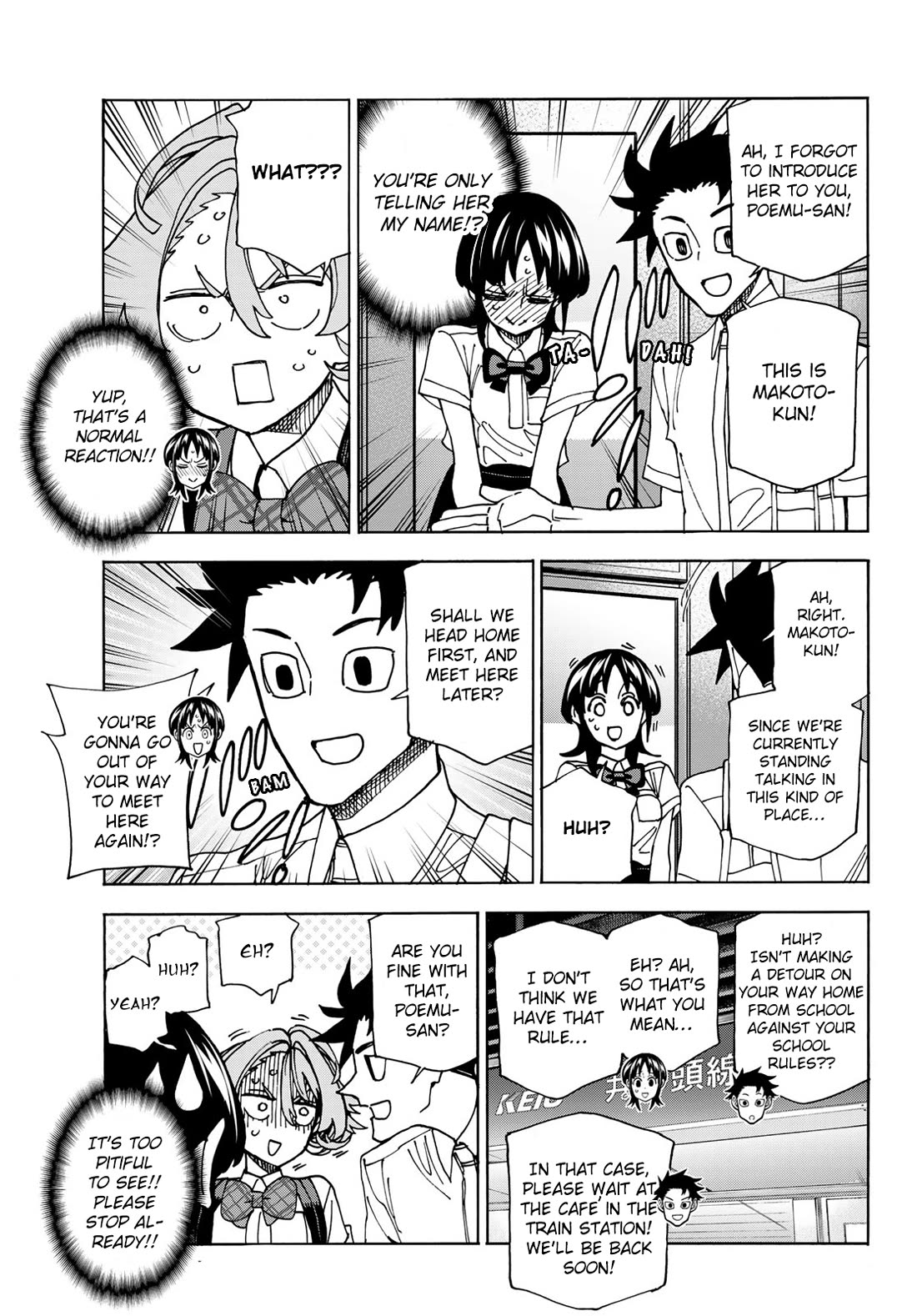 The Story Between a Dumb Prefect and a High School Girl with an Inappropriate Skirt Length chapter 74 page 5