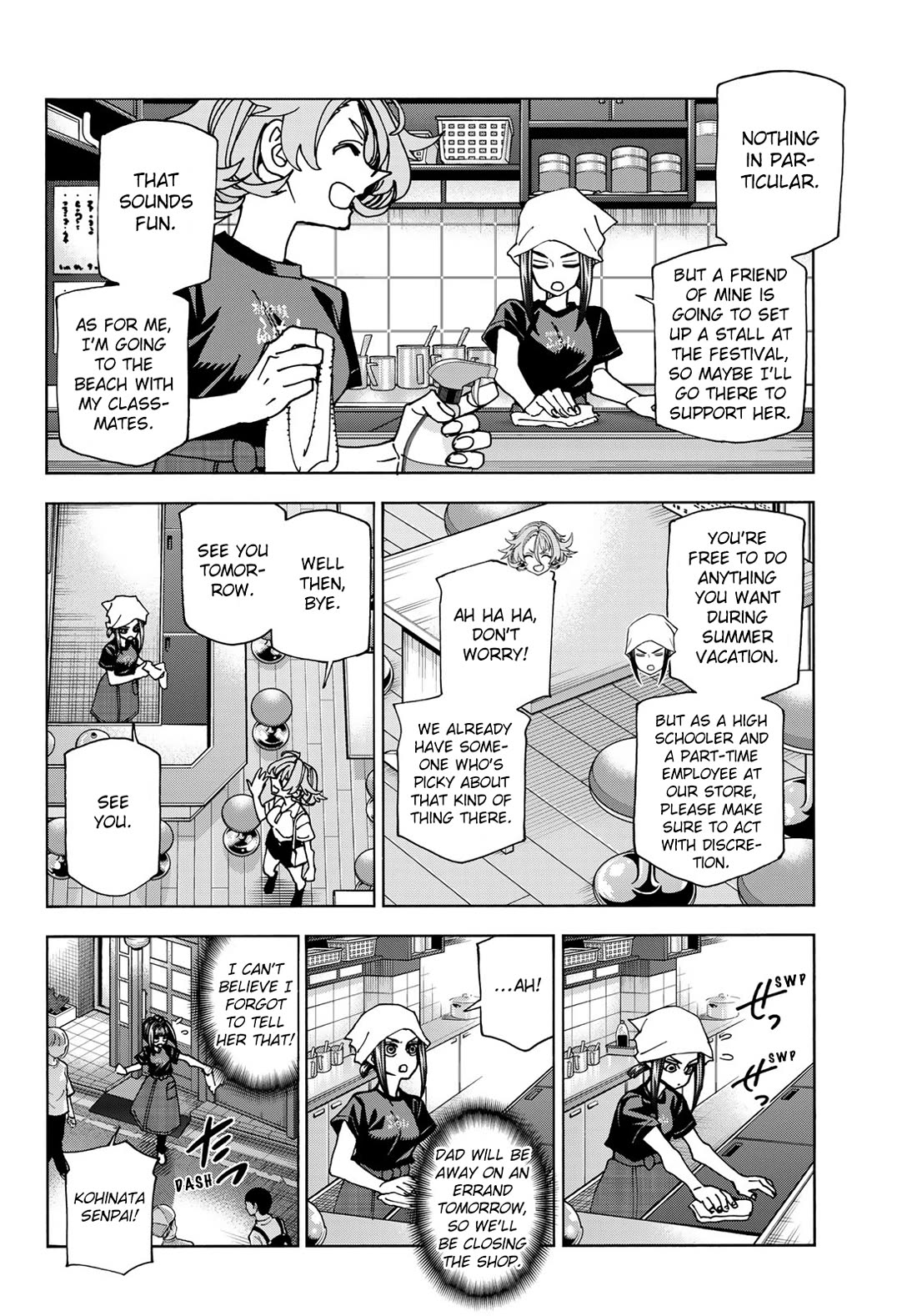 The Story Between a Dumb Prefect and a High School Girl with an Inappropriate Skirt Length chapter 75 page 18