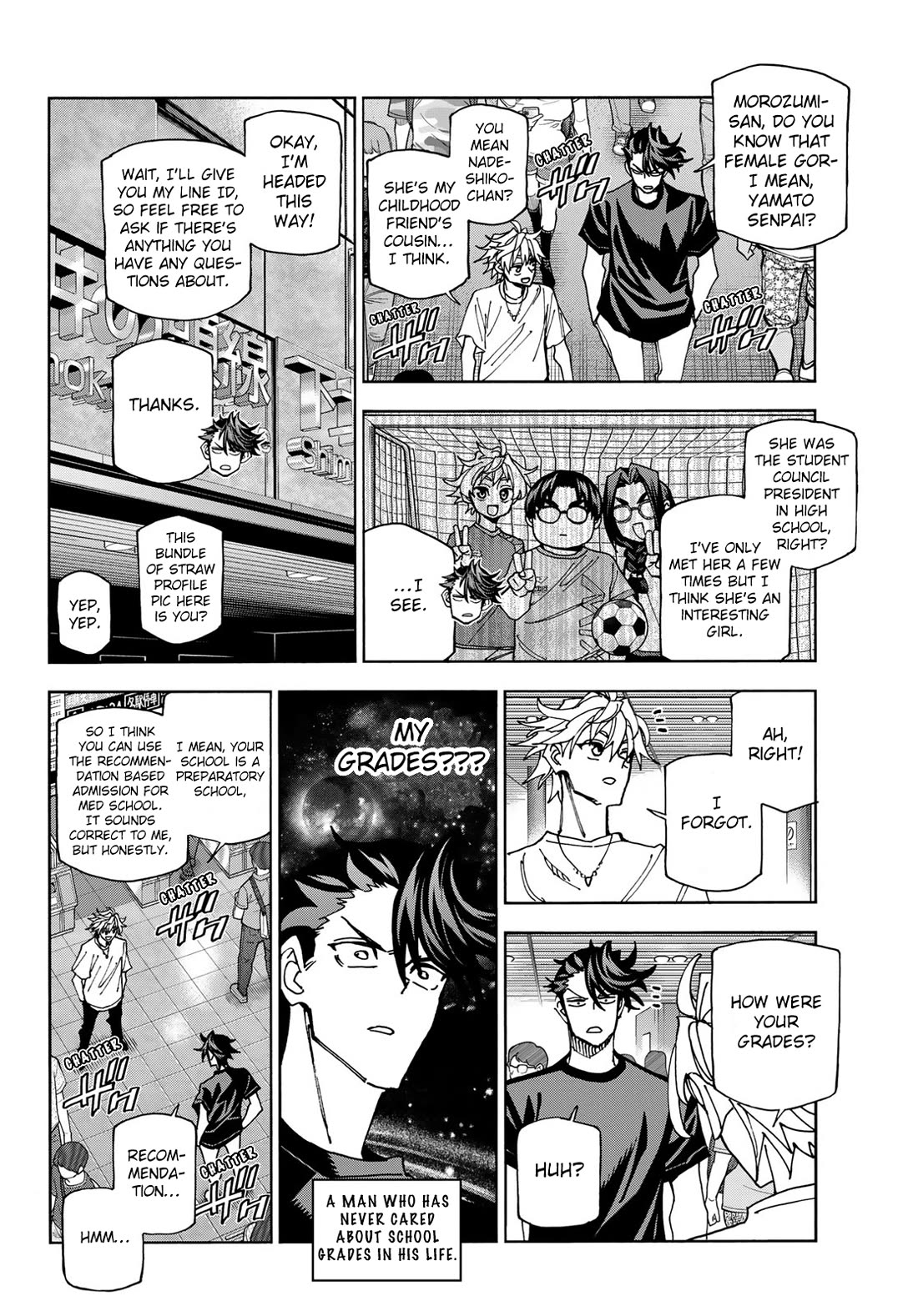 The Story Between a Dumb Prefect and a High School Girl with an Inappropriate Skirt Length chapter 75 page 6