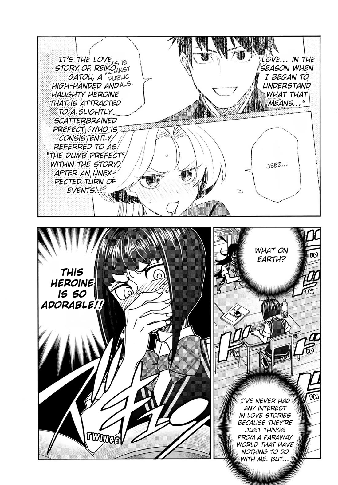 The Story Between a Dumb Prefect and a High School Girl with an Inappropriate Skirt Length chapter 76 page 9