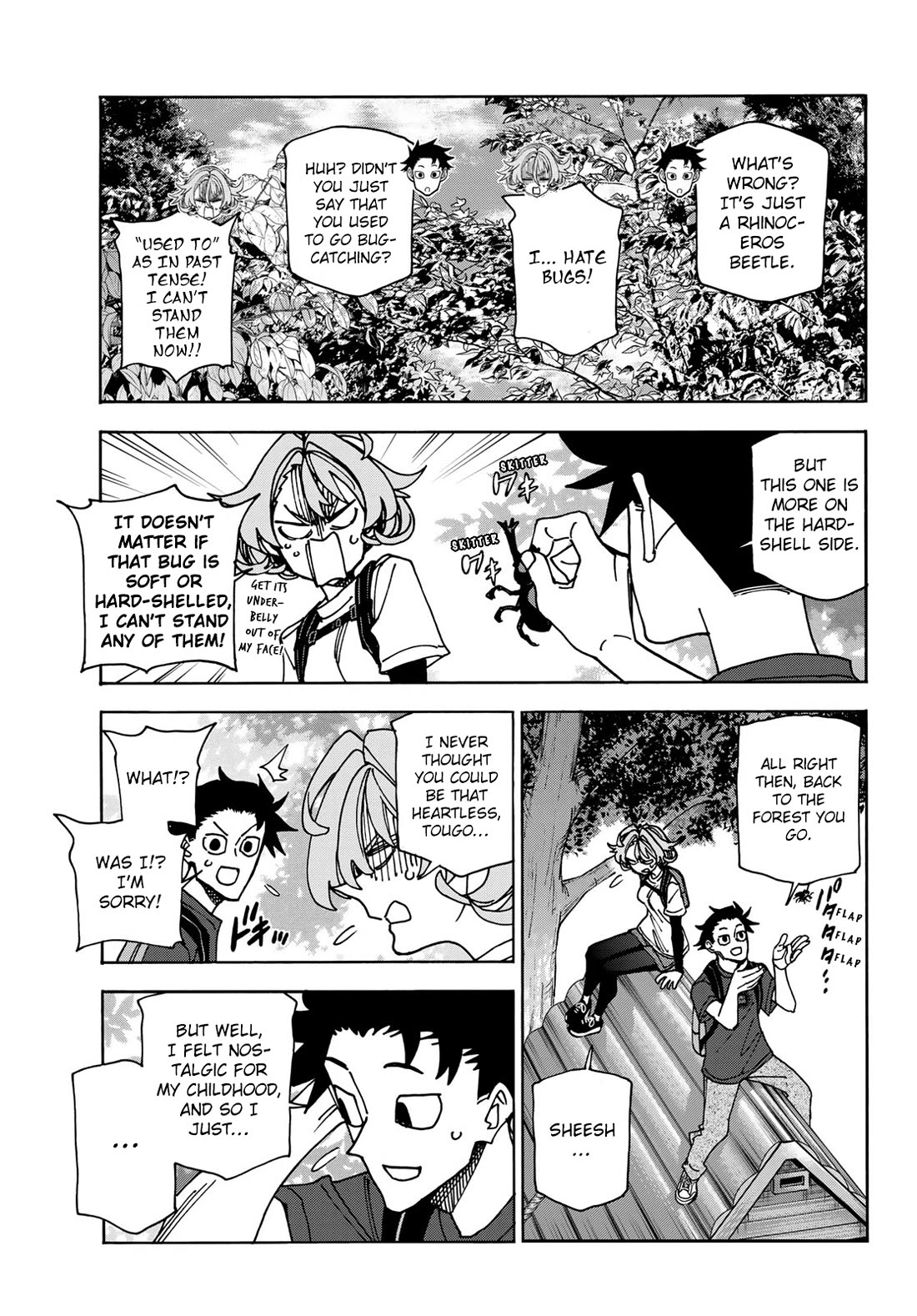 The Story Between a Dumb Prefect and a High School Girl with an Inappropriate Skirt Length chapter 78 page 13