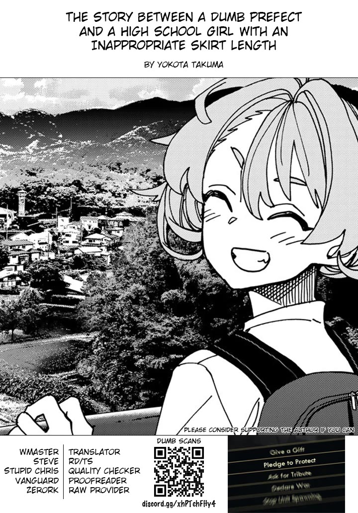 The Story Between a Dumb Prefect and a High School Girl with an Inappropriate Skirt Length chapter 78 page 22