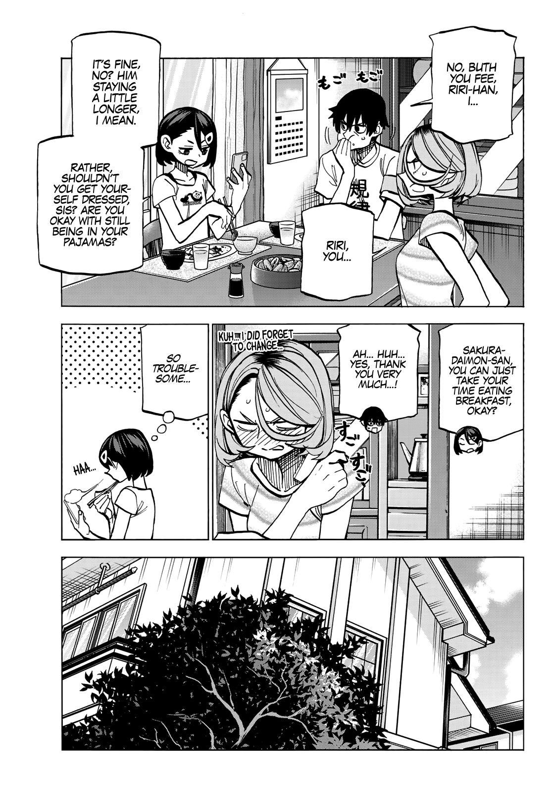 The Story Between a Dumb Prefect and a High School Girl with an Inappropriate Skirt Length chapter 9 page 10