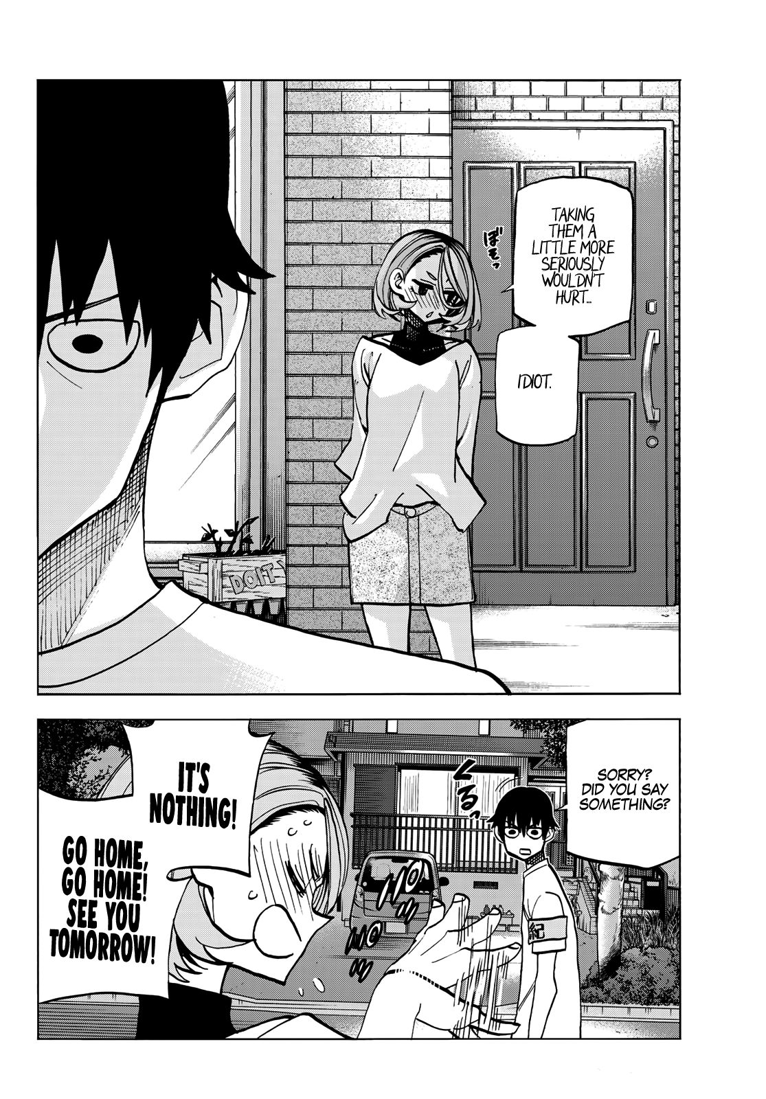 The Story Between a Dumb Prefect and a High School Girl with an Inappropriate Skirt Length chapter 9 page 19