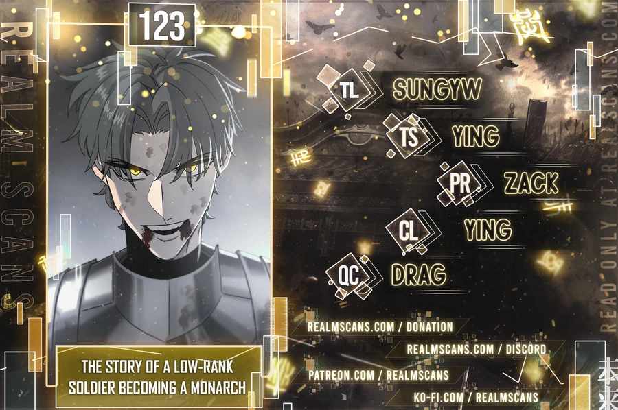 The Story of a Low-Rank Soldier Becoming a Monarch. chapter 123 page 1