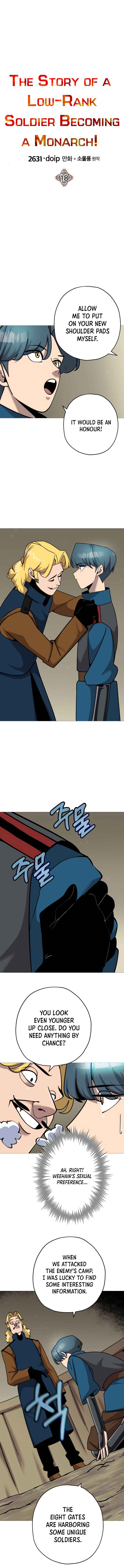 The Story of a Low-Rank Soldier Becoming a Monarch. chapter 18 page 2