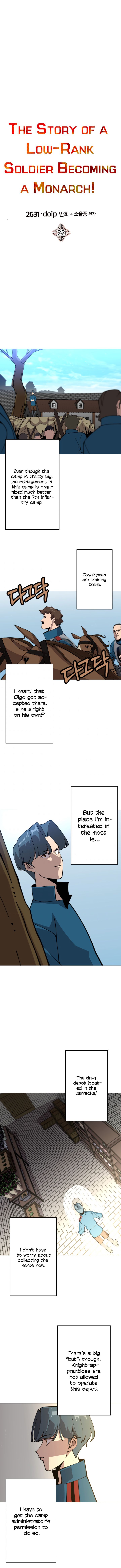 The Story of a Low-Rank Soldier Becoming a Monarch. chapter 22 page 2
