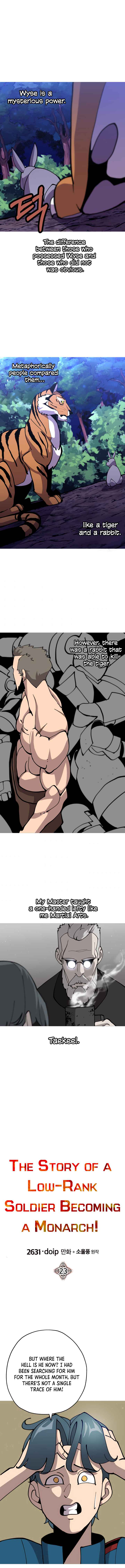 The Story of a Low-Rank Soldier Becoming a Monarch. chapter 23 page 2