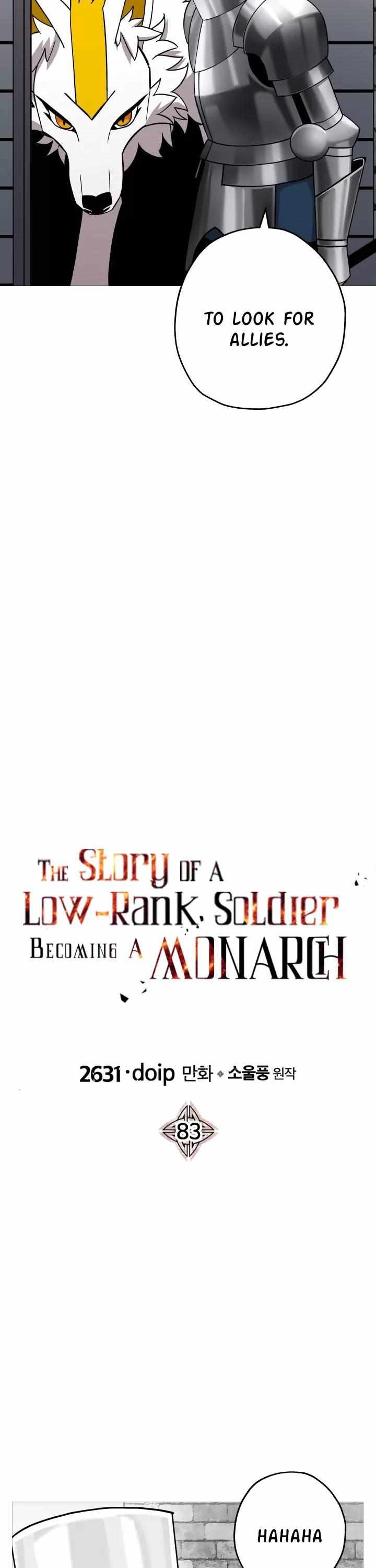 The Story of a Low-Rank Soldier Becoming a Monarch. chapter 83 page 26