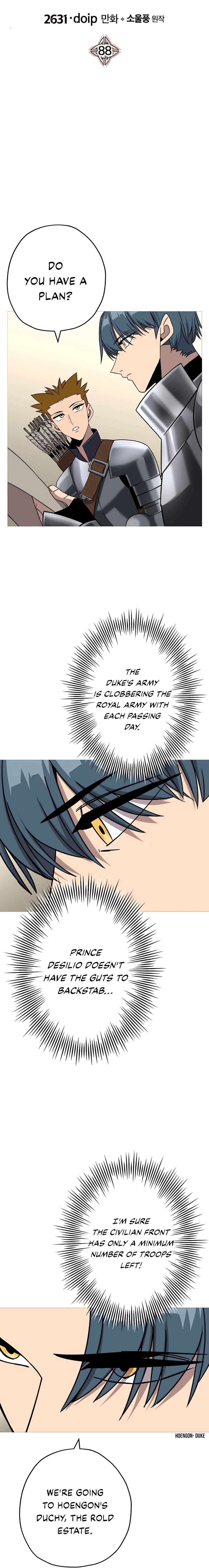 The Story of a Low-Rank Soldier Becoming a Monarch. chapter 88 page 10