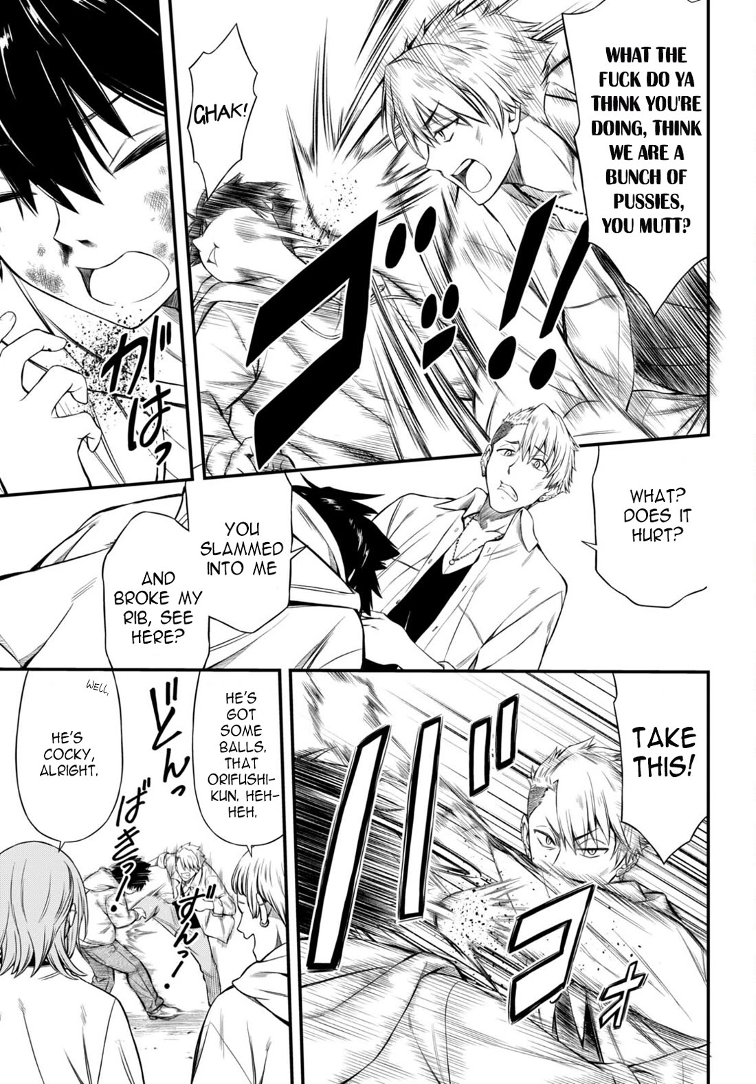 The Story of Being Taught How to Fight by a Delinquent Gyaru chapter 1 page 20