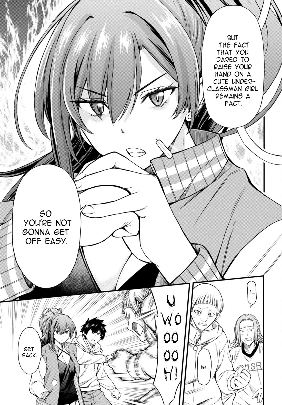 The Story of Being Taught How to Fight by a Delinquent Gyaru chapter 1 page 26