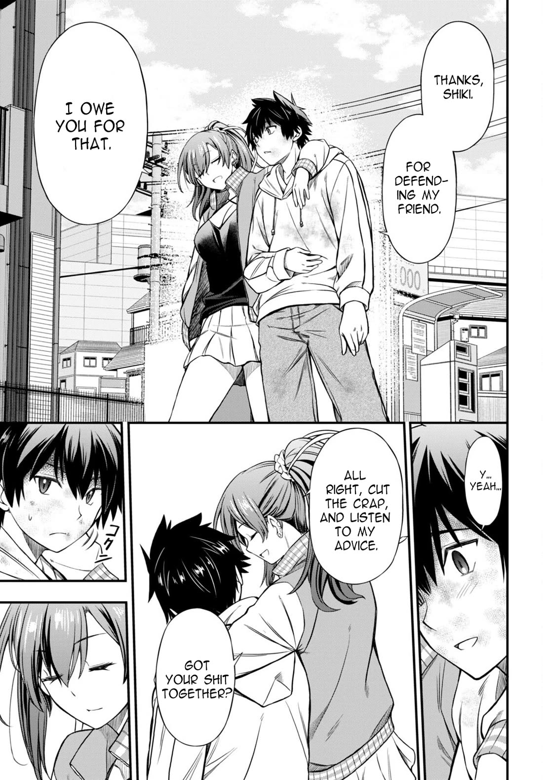 The Story of Being Taught How to Fight by a Delinquent Gyaru chapter 1 page 32