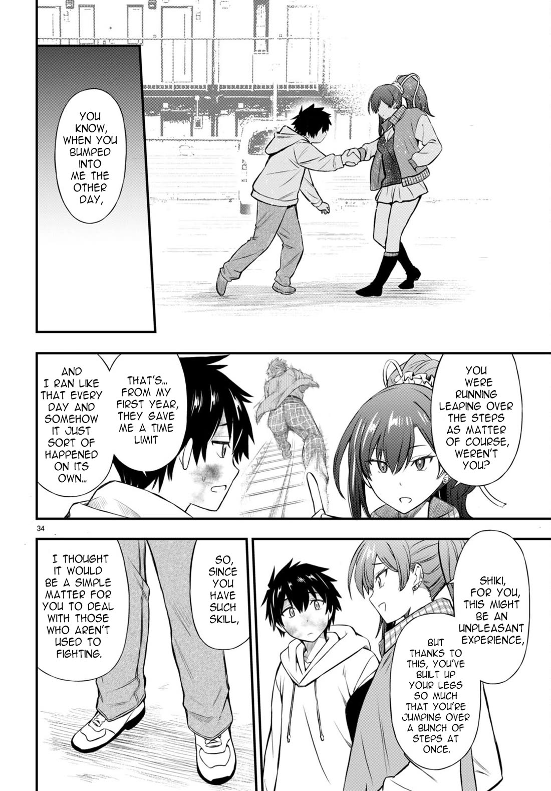 The Story of Being Taught How to Fight by a Delinquent Gyaru chapter 1 page 37